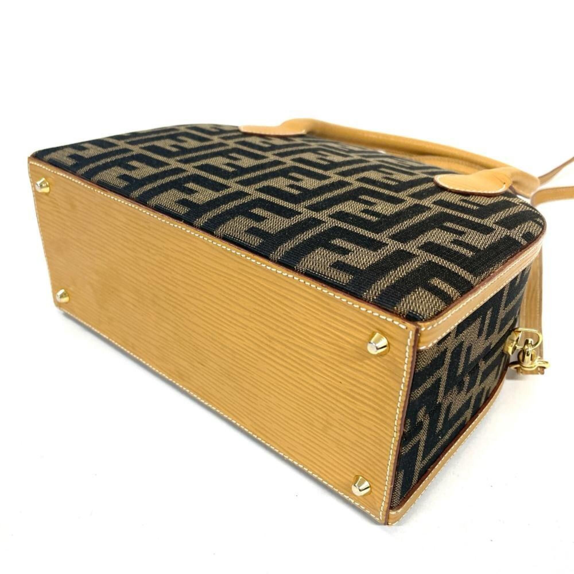 Fendi Fendi Zucca 2-way Canvas Handbag Size ONE SIZE - 3 Thumbnail
