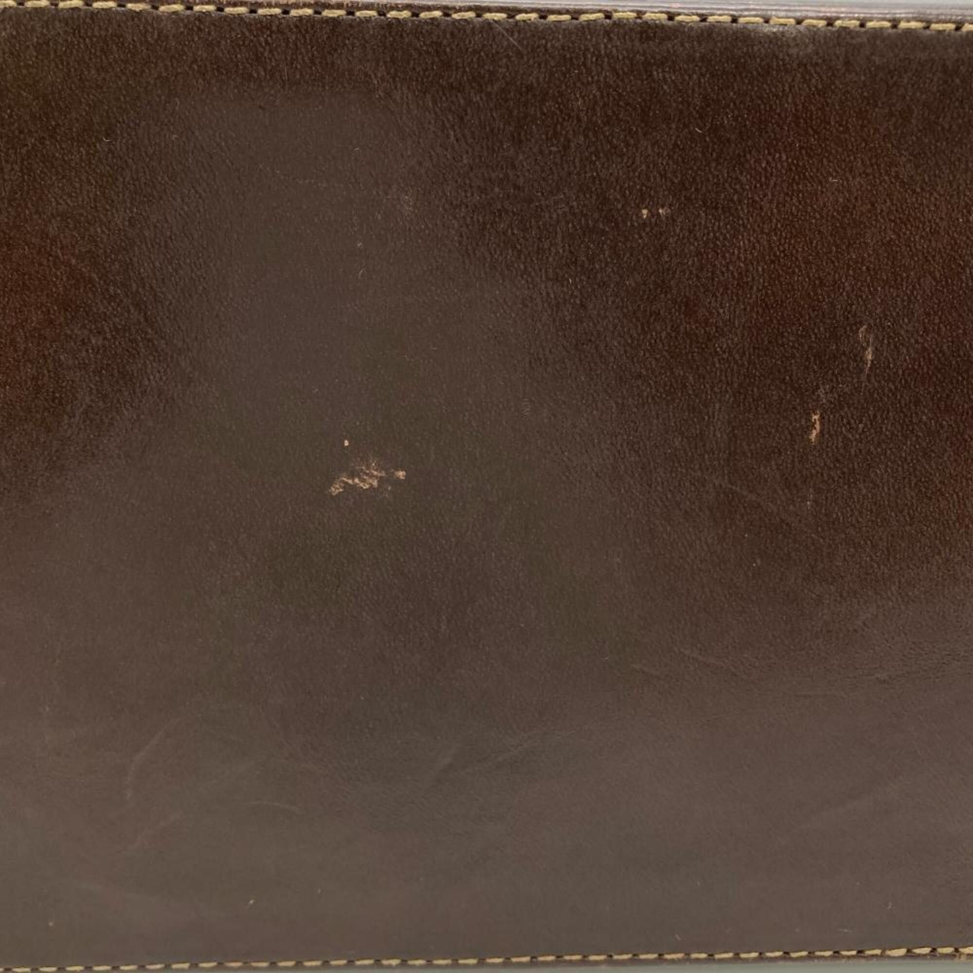 Fendi Fendi Zucca Handbag, 2-Way, Jacquard Leather, Brown, Gold Hardware, Shoulder Bag, Vintage, Women's Size ONE SIZE - 12 Thumbnail