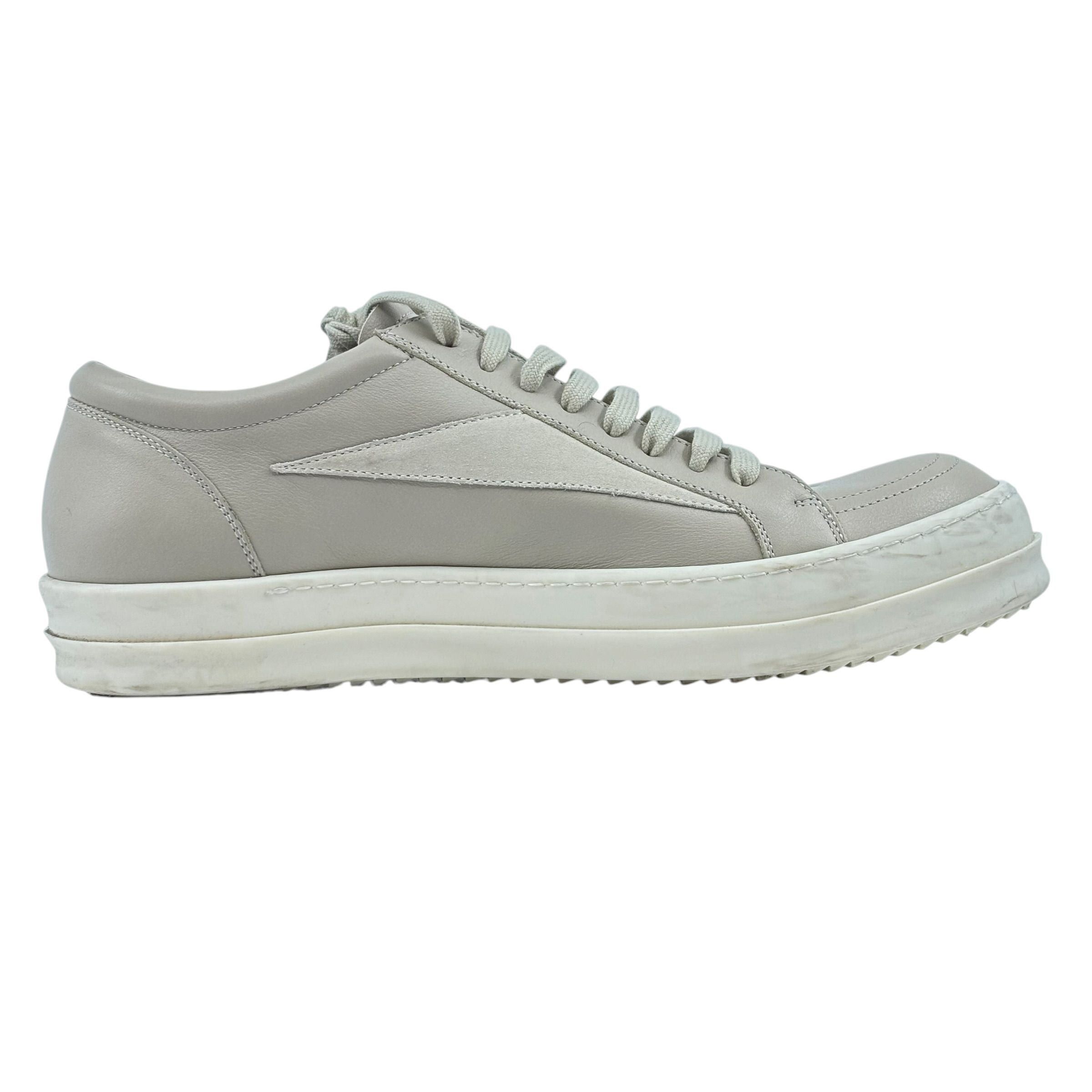 Rick Owens Lido Vintage Pearl Milk Sneaker Size US 9.5 / EU 42-43 - 4 Thumbnail