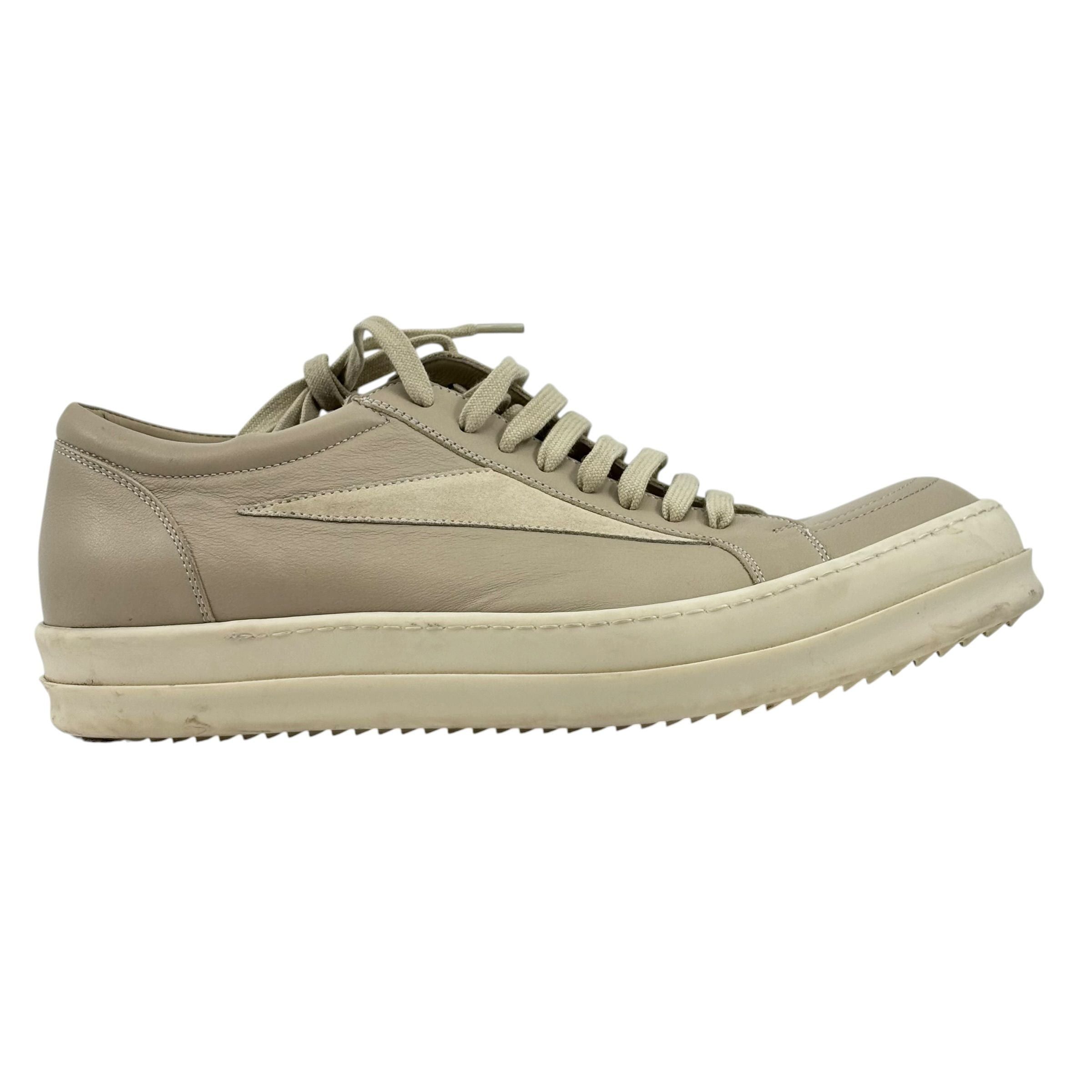 Rick Owens Lido Vintage Pearl Milk Sneaker Size US 9.5 / EU 42-43 - 3 Thumbnail
