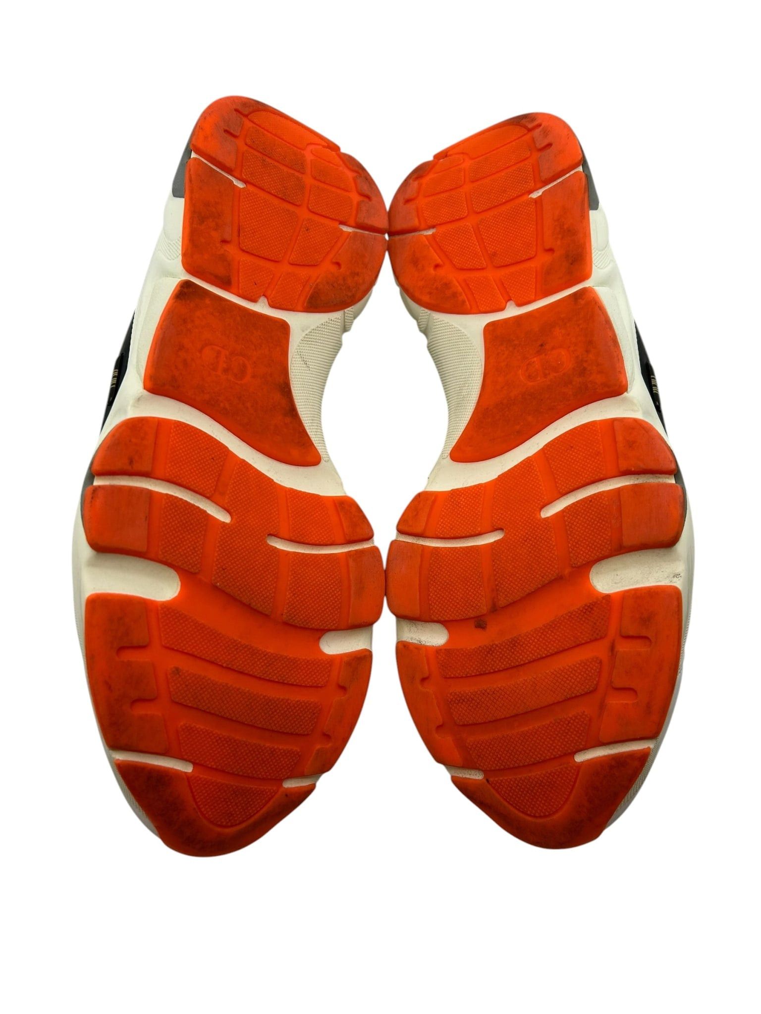 Dior B22 Sneaker White/Orange Size US 12.5 / EU 45-46 - 5 Thumbnail