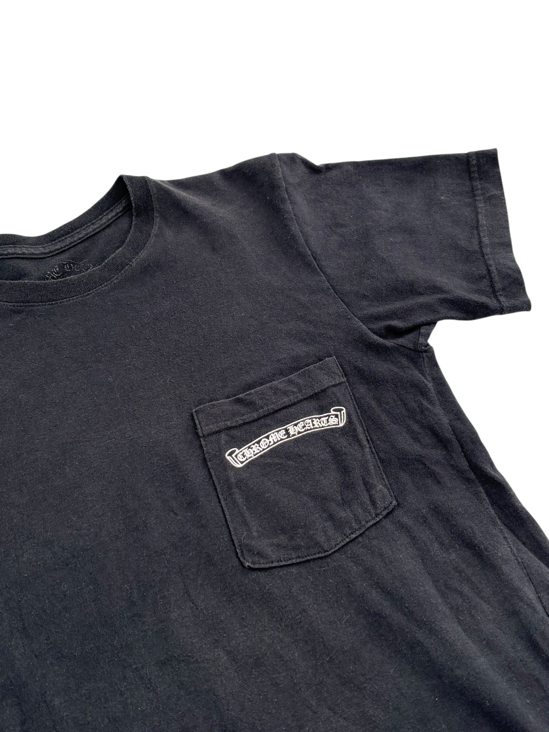 Chrome Hearts Cemetery Cross Logo Tee Black Size US S / EU 44-46 / 1 - 2 Thumbnail