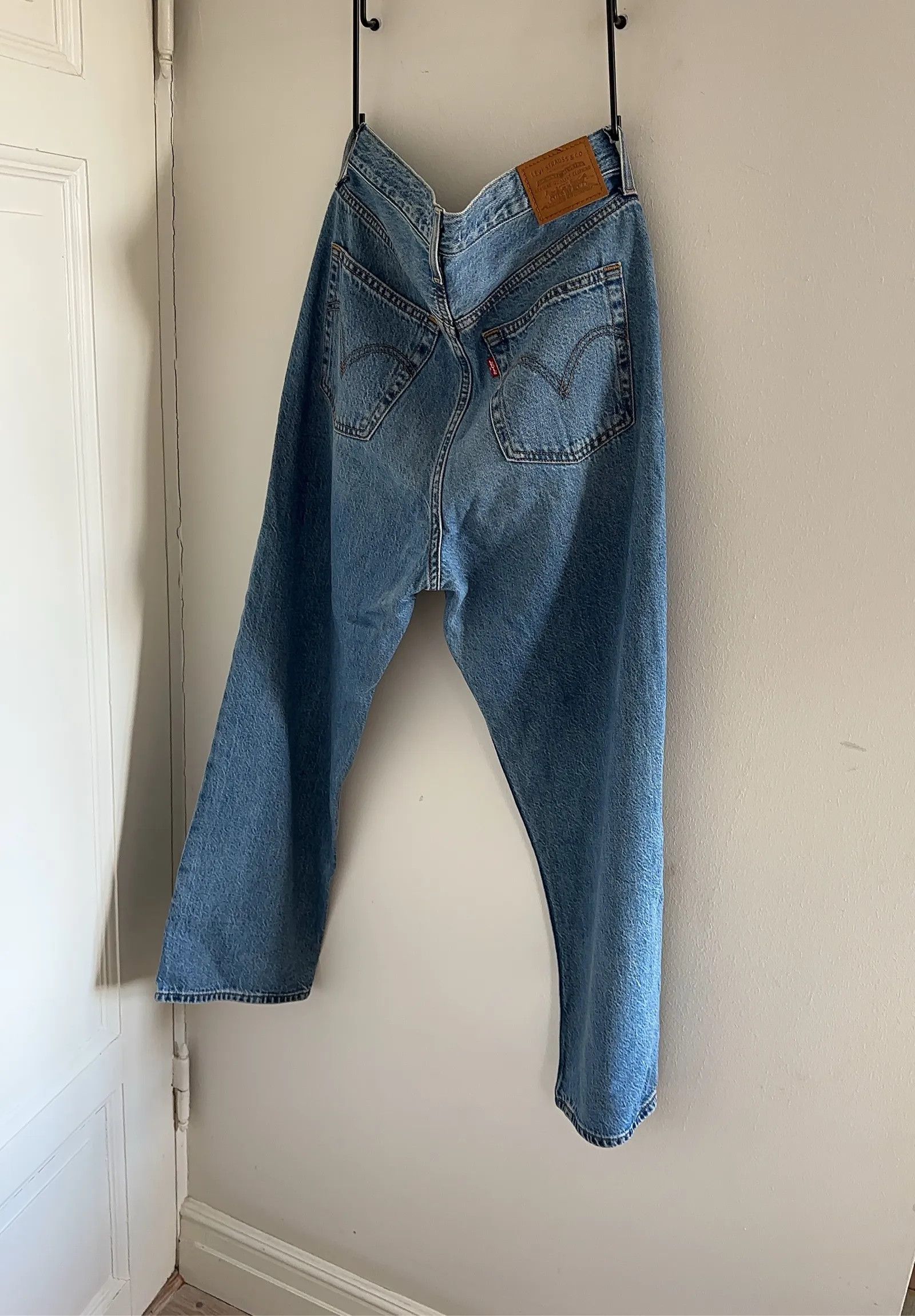 Levi's Levi's Ribcage Straight Ankle Jeans Size 29" - 4 Thumbnail