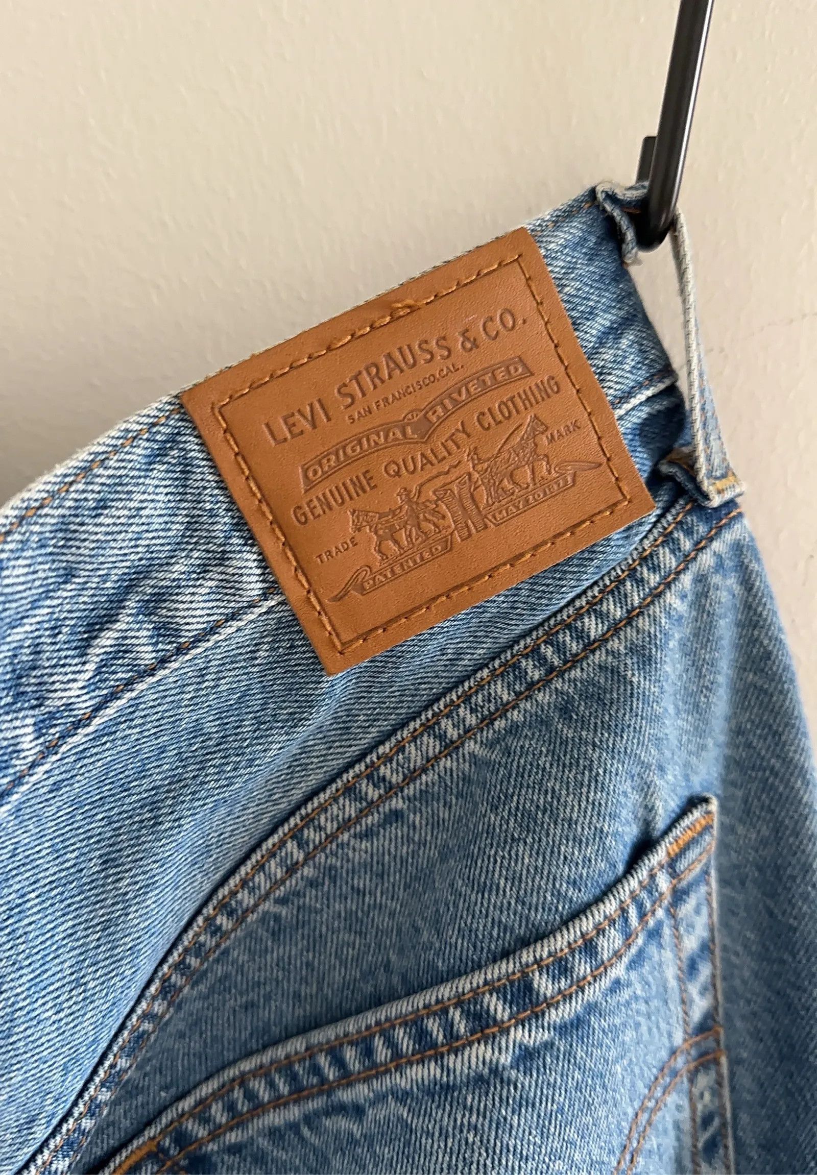 Levi's Levi's Ribcage Straight Ankle Jeans Size 29" - 5 Thumbnail