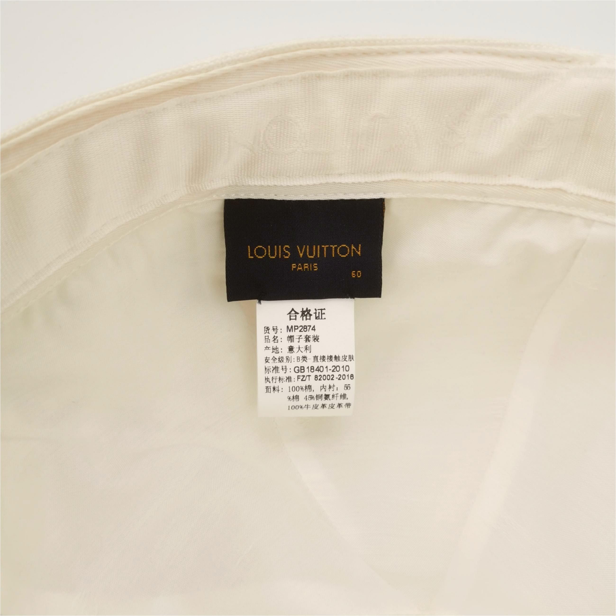 Louis Vuitton Louis Vuitton Monogram Baseball Cap Size 60 Size ONE SIZE - 5 Thumbnail
