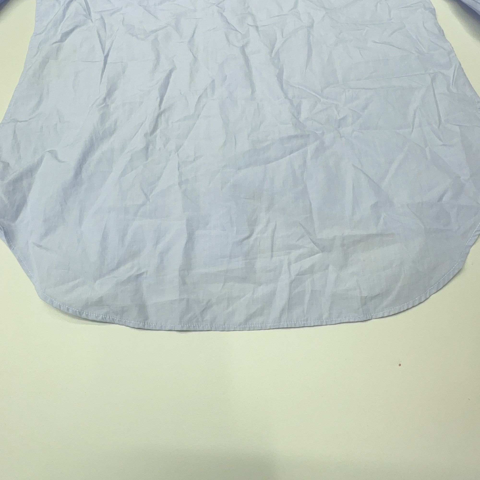 Dior Dior Light Blue Cotton Long Sleeve Shirt Size 37 Size US S / EU 44-46 / 1 - 10 Thumbnail