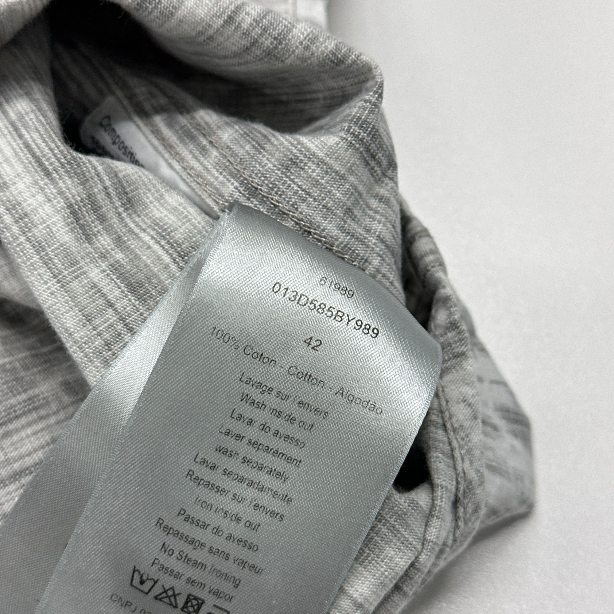 Dior Dior Oblique Shirt Size L Size US XS / EU 42 / 0 - 3 Thumbnail