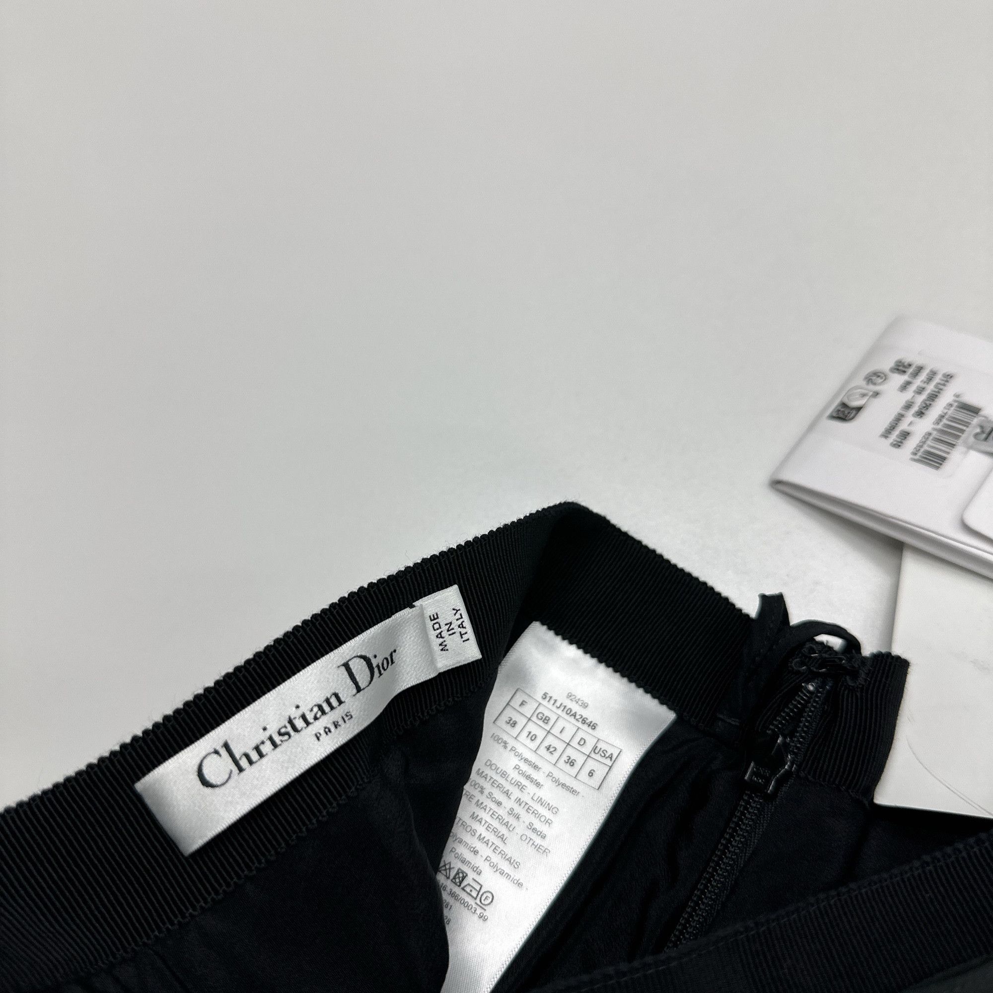 Dior Dior Pleated Mini Skirt Size 38 Size 27" / US 4 / IT 40 - 5 Thumbnail
