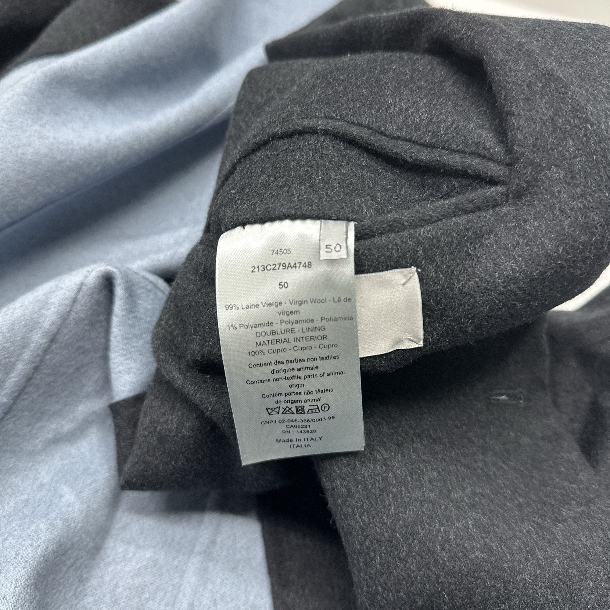 Dior Dior Wool Single-Button Blazer Size 40R Size 40R - 4 Thumbnail