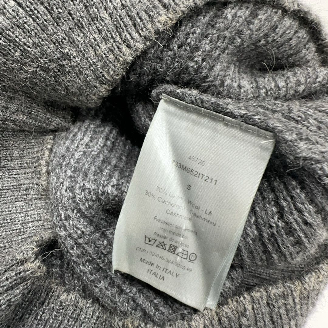 Dior Dior Elbow Patch V-Neck Sweater Size S Size US S / EU 44-46 / 1 - 3 Thumbnail