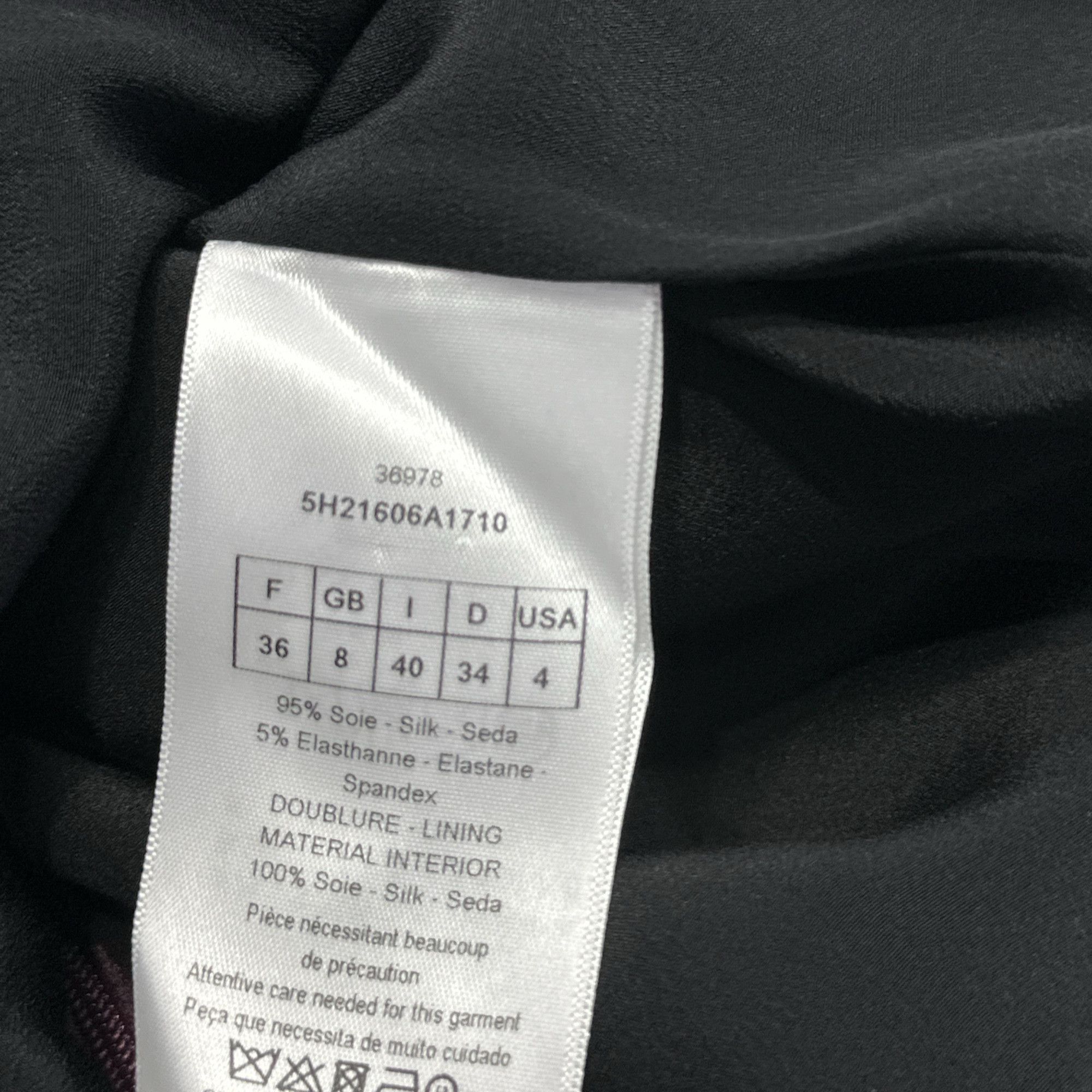 Christian Dior Monsieur Christian Dior Silk Blend Mini Dress Size 36 Size XS / US 0-2 / IT 36-38 - 3 Thumbnail