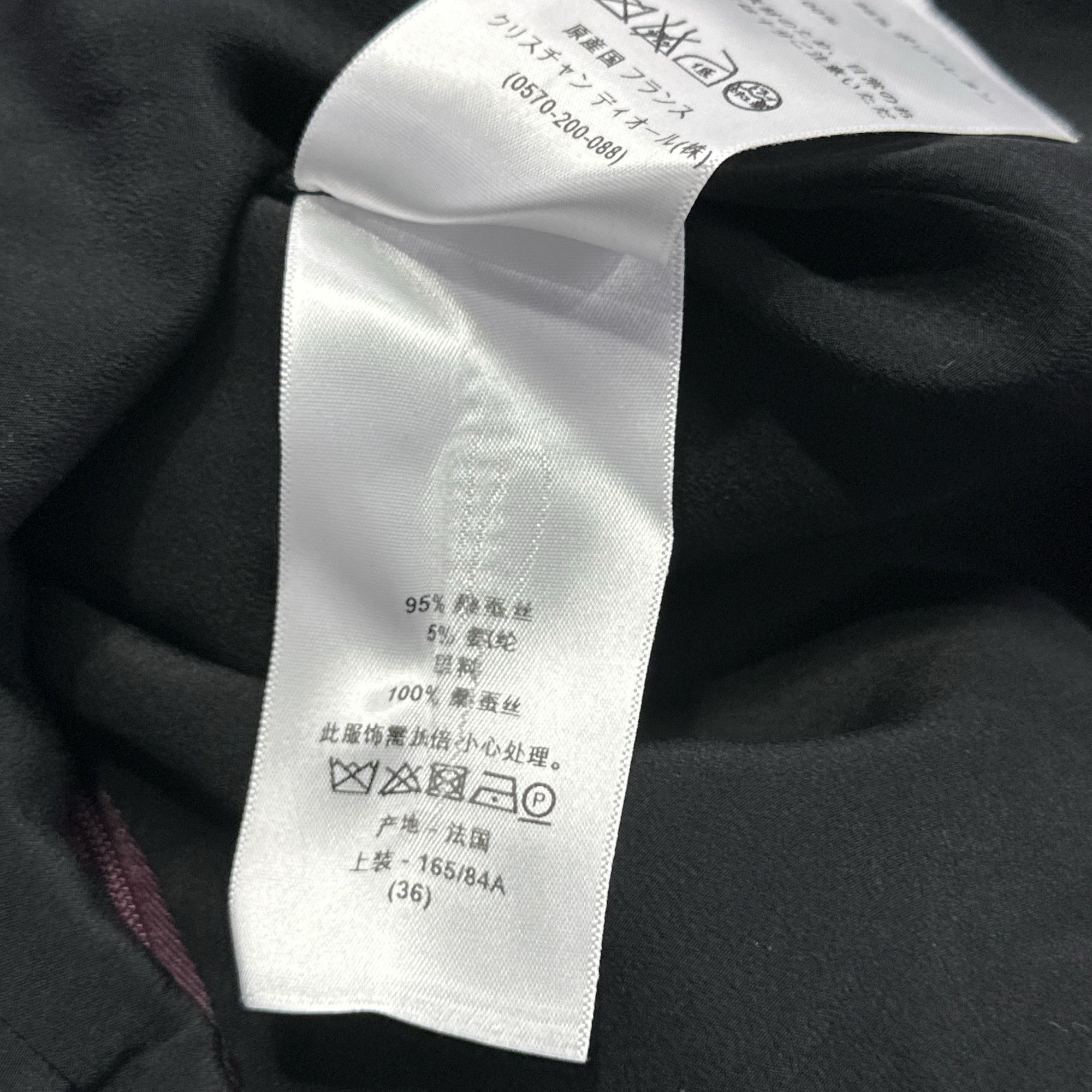 Christian Dior Monsieur Christian Dior Silk Blend Mini Dress Size 36 Size XS / US 0-2 / IT 36-38 - 4 Thumbnail