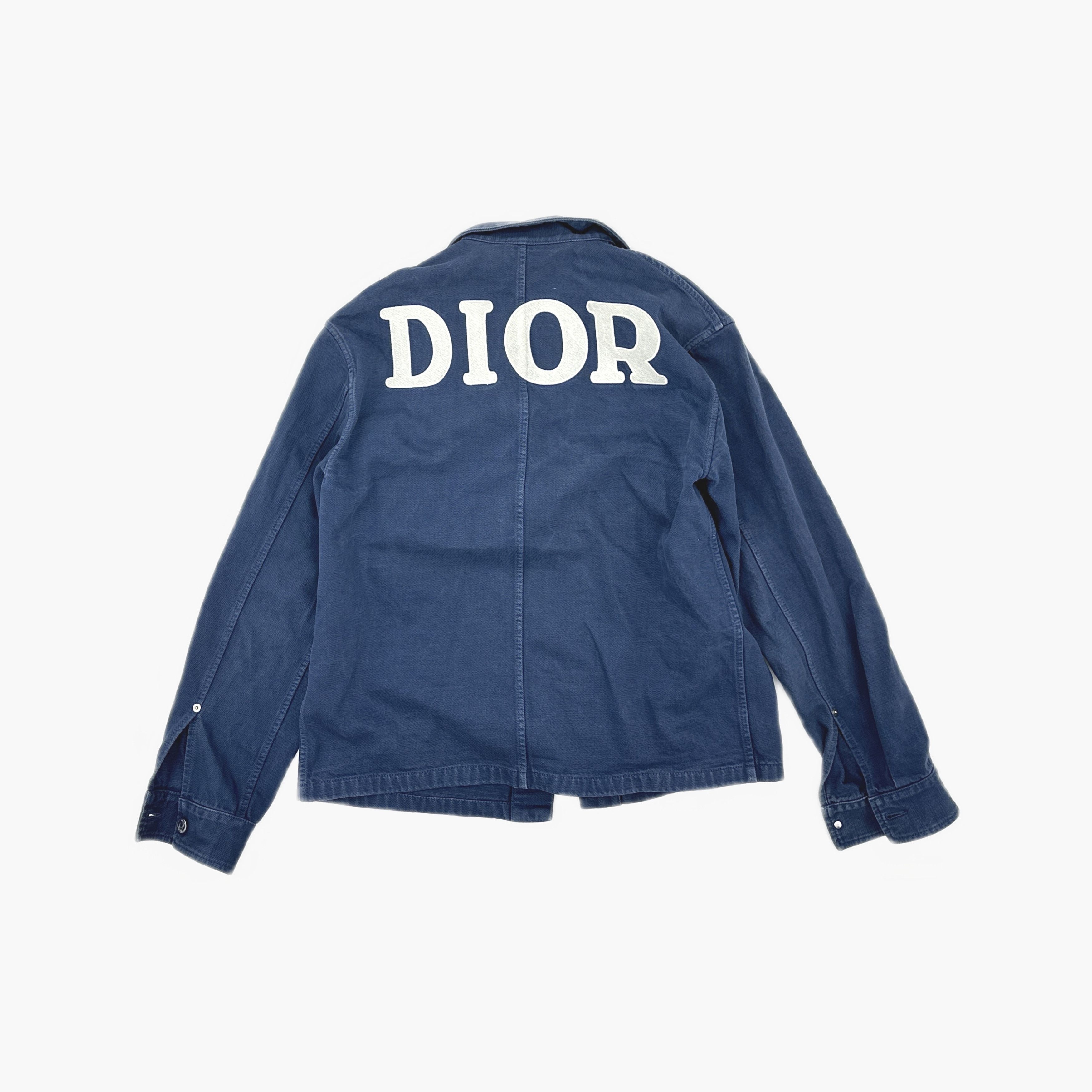 Dior Dior 1947 Logo Denim Jacket Size 48 Size US M / EU 48-50 / 2 - 2 Thumbnail