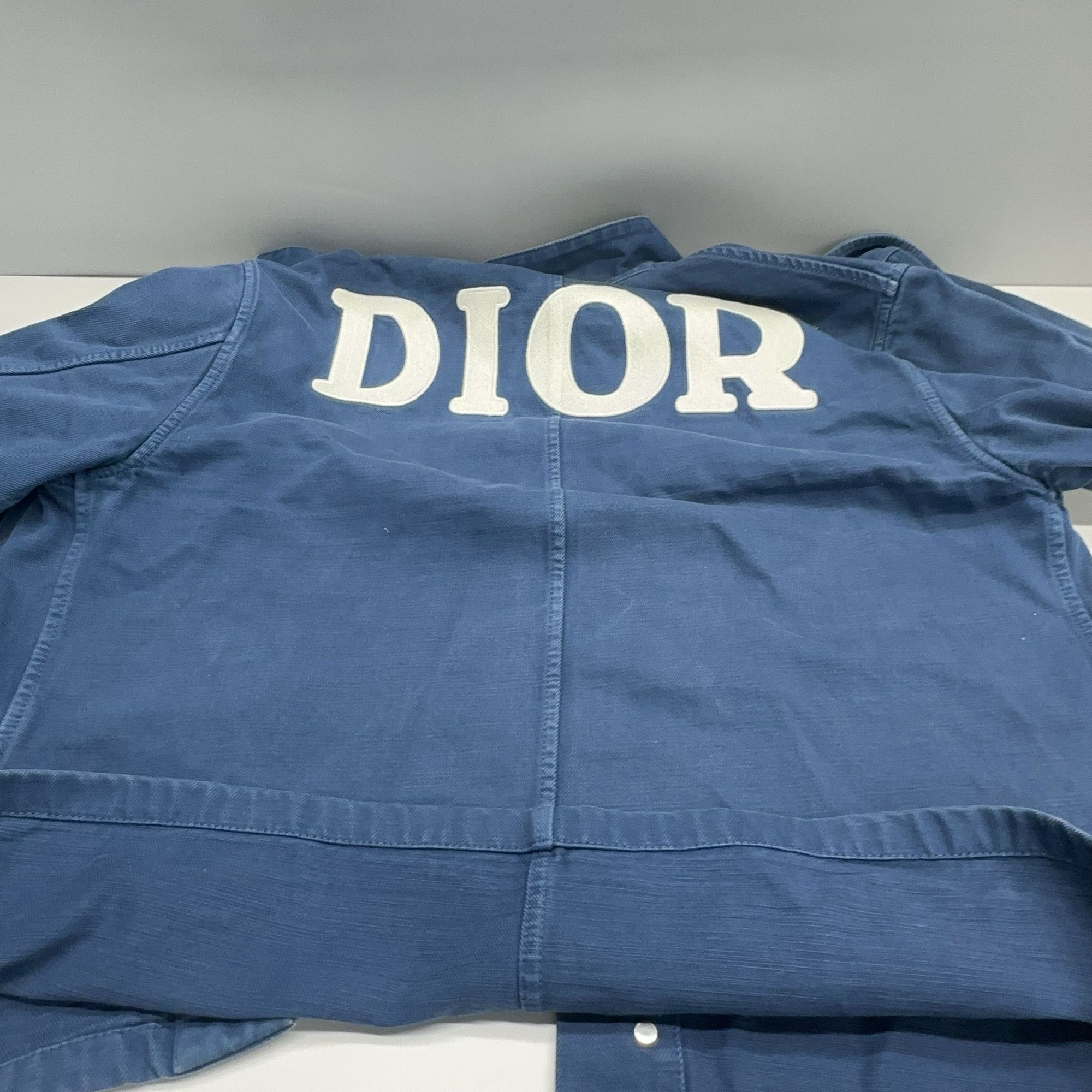 Dior Dior 1947 Logo Denim Jacket Size 48 Size US M / EU 48-50 / 2 - 11 Thumbnail