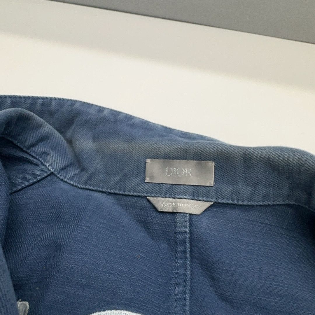 Dior Dior 1947 Logo Denim Jacket Size 48 Size US M / EU 48-50 / 2 - 5 Thumbnail