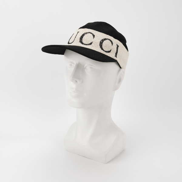 Gucci Gucci Logo Cotton Baseball Cap One Size Size ONE SIZE - 2 Thumbnail