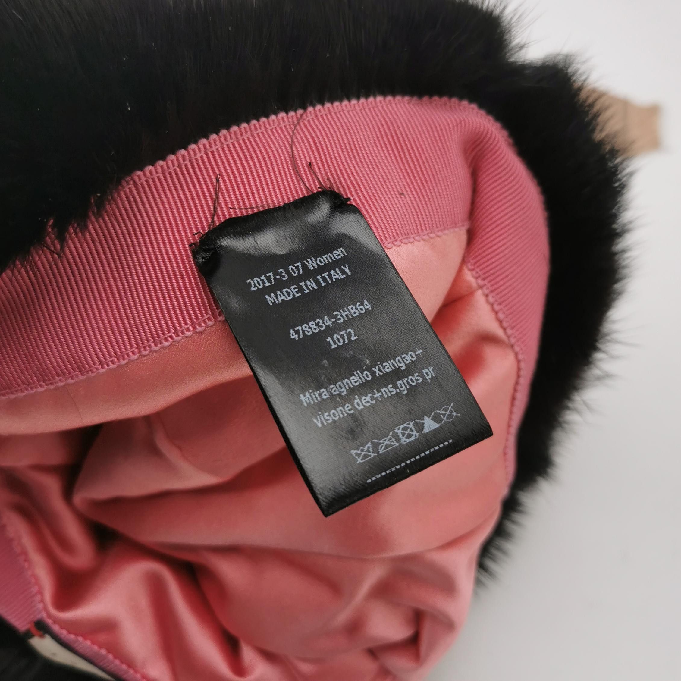 Gucci Gucci Fur Bow Hat Size ONE SIZE - 5 Thumbnail