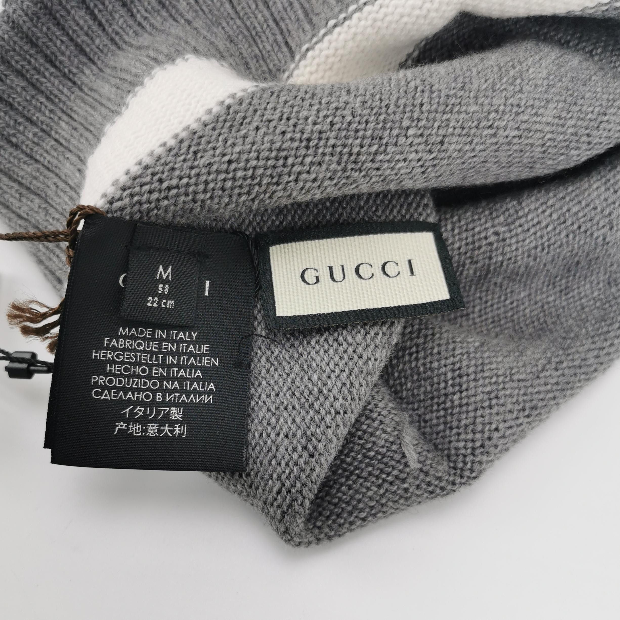 Gucci Gucci Interlocking G Knit Beanie Size M Size ONE SIZE - 5 Thumbnail