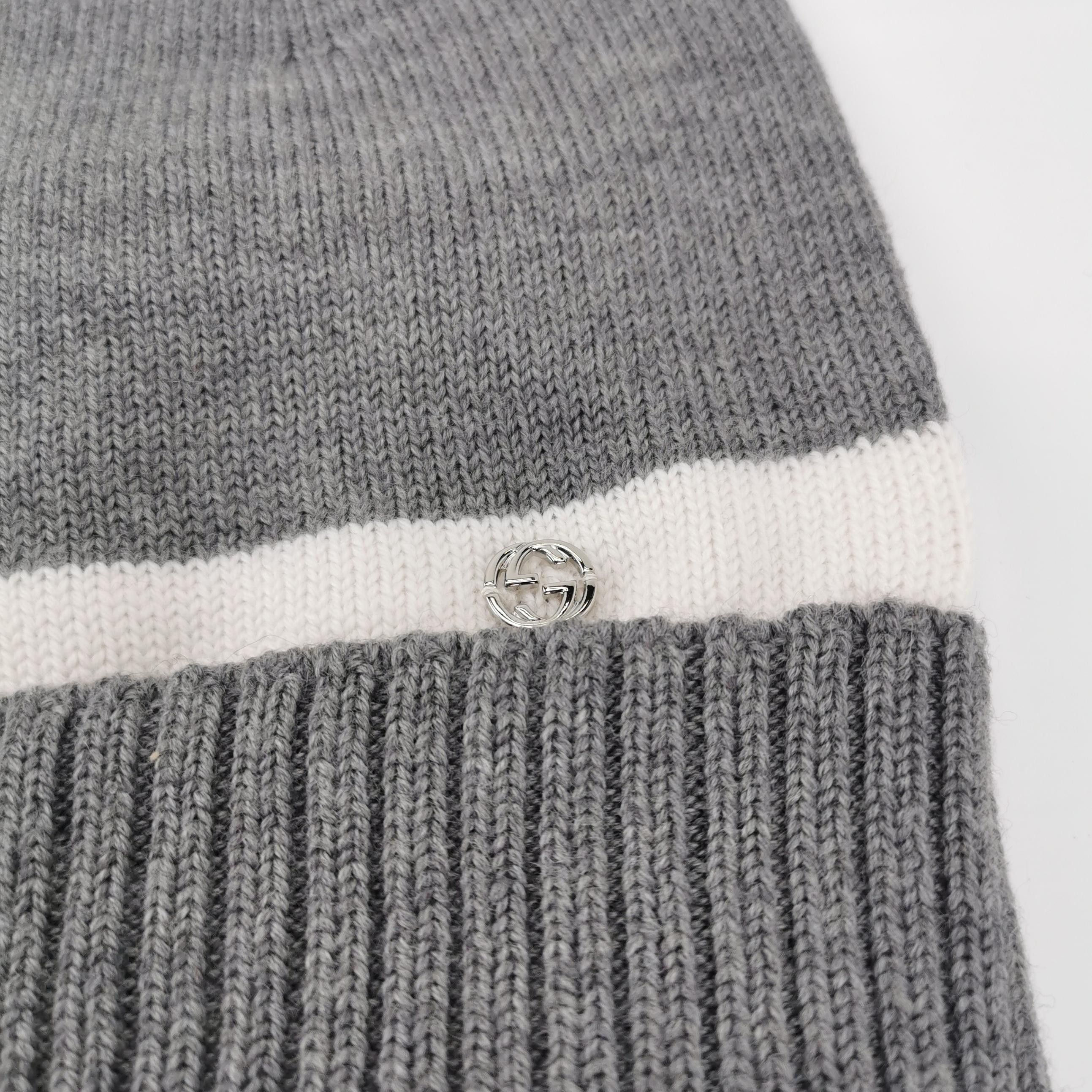 Gucci Gucci Interlocking G Knit Beanie Size M Size ONE SIZE - 4 Thumbnail
