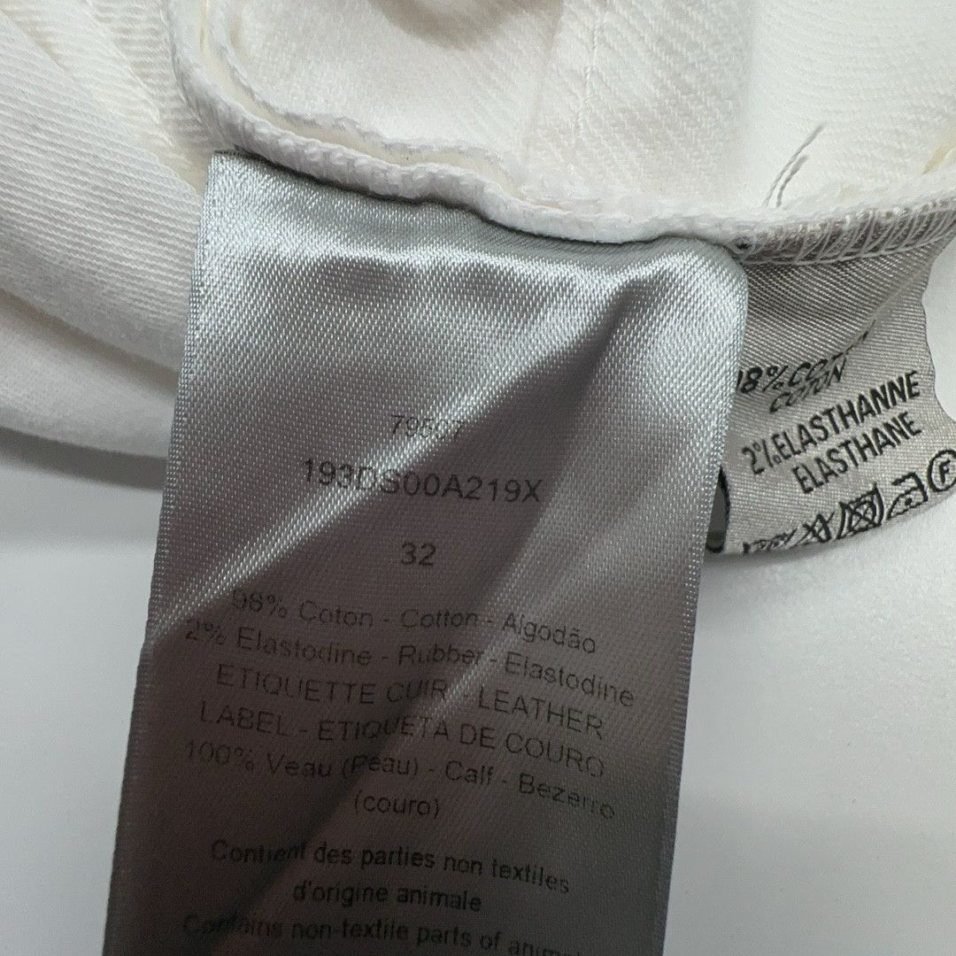 Dior Dior White Jeans Size 32 Size US 32 / EU 48 - 3 Thumbnail