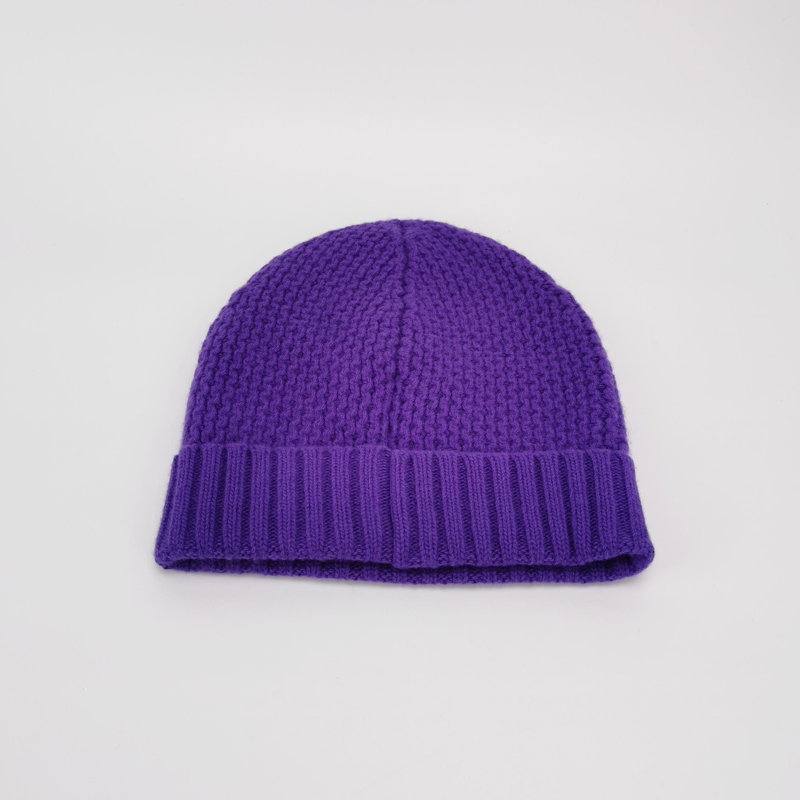 Prada Prada Purple Knit Beanie One Size Size ONE SIZE - 3 Thumbnail