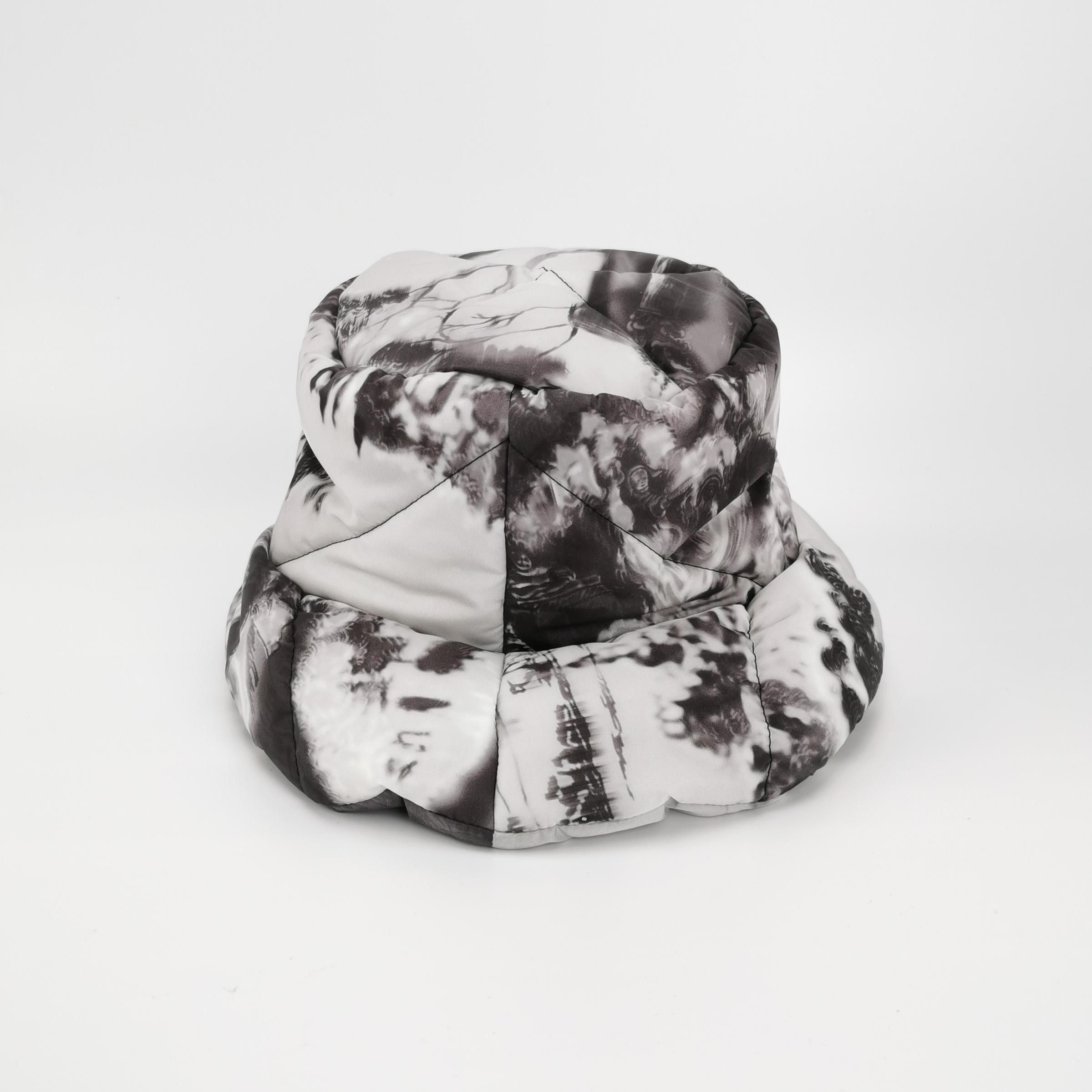 Prada Prada Re-Nylon Marble Bucket Hat Size L Size ONE SIZE - 3 Thumbnail