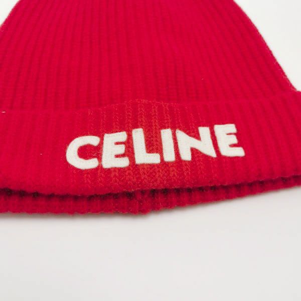 Celine Celine Logo Beanie Size One Size Size ONE SIZE - 4 Thumbnail