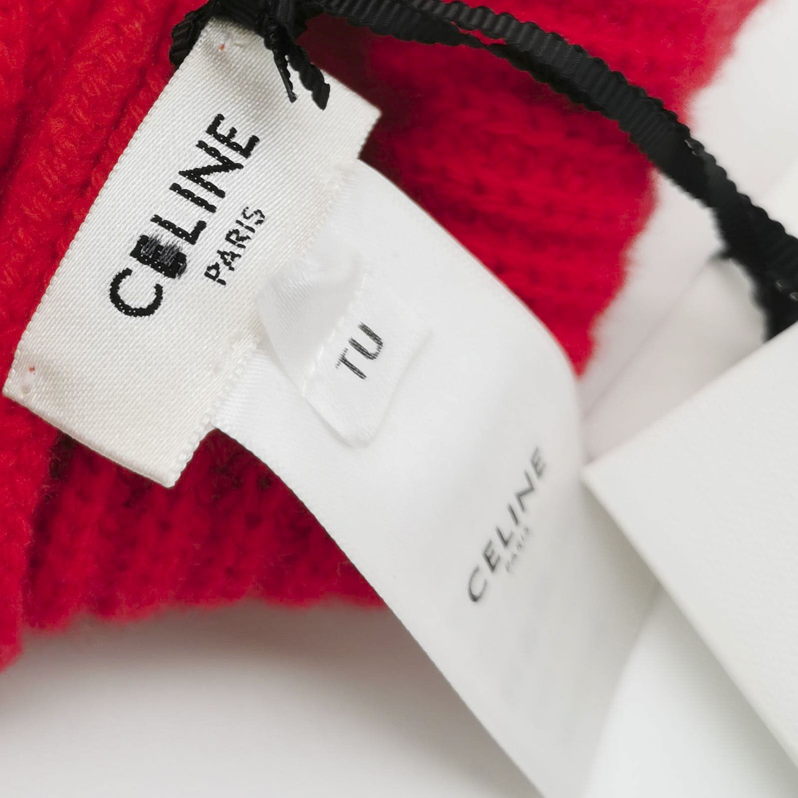 Celine Celine Logo Beanie Size One Size Size ONE SIZE - 7 Thumbnail