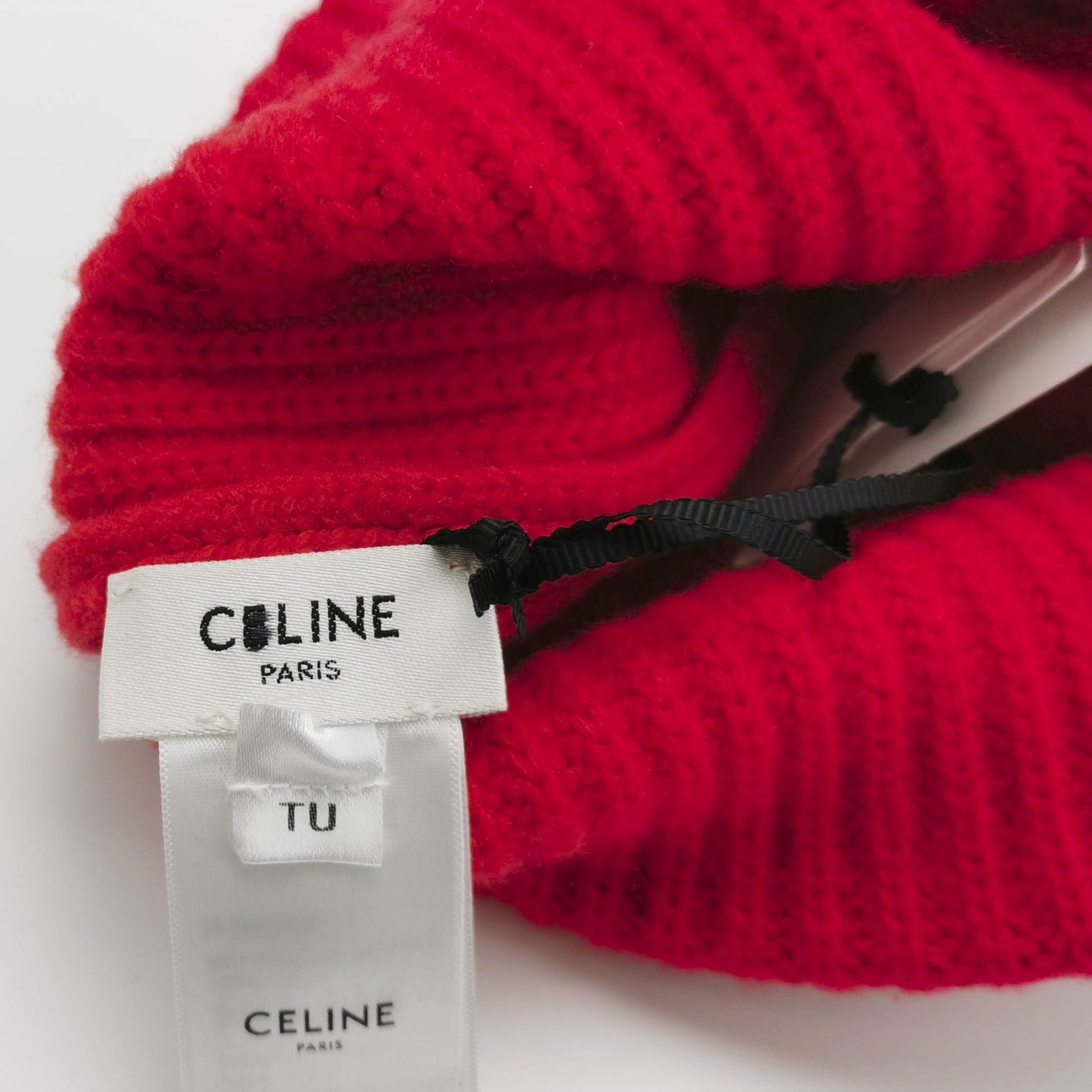 Celine Celine Logo Beanie Size One Size Size ONE SIZE - 5 Thumbnail
