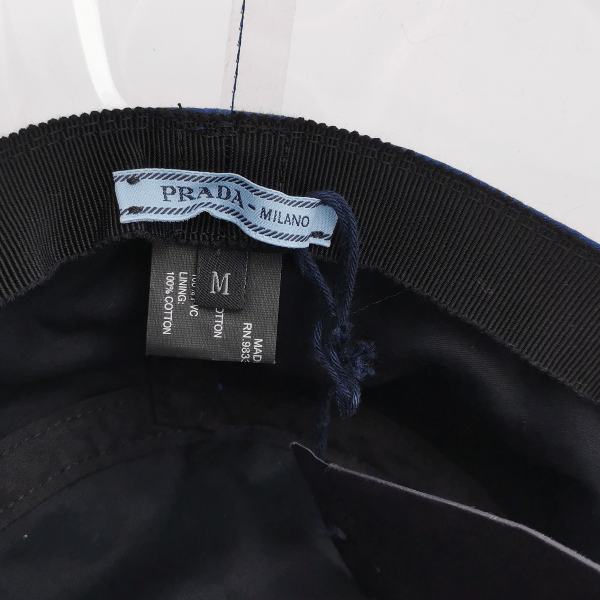 Prada Prada Logo Transparent Brim Bucket Hat Size M Size ONE SIZE - 4 Thumbnail