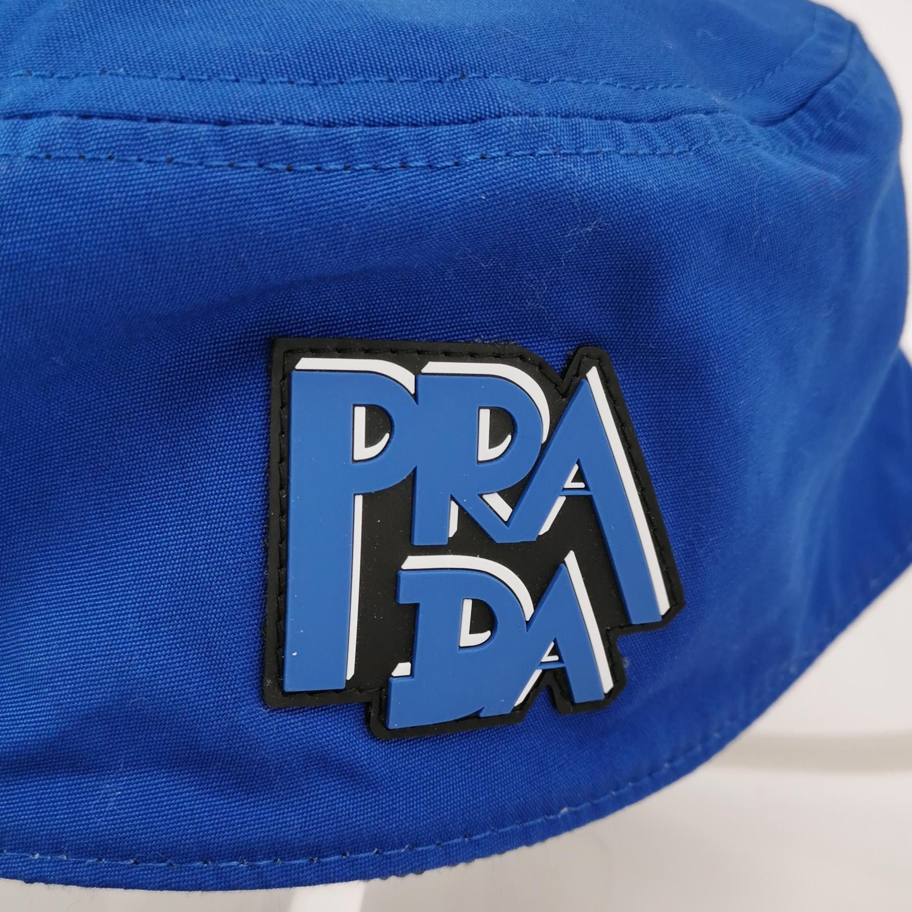 Prada Prada Logo Transparent Brim Bucket Hat Size M Size ONE SIZE - 5 Thumbnail