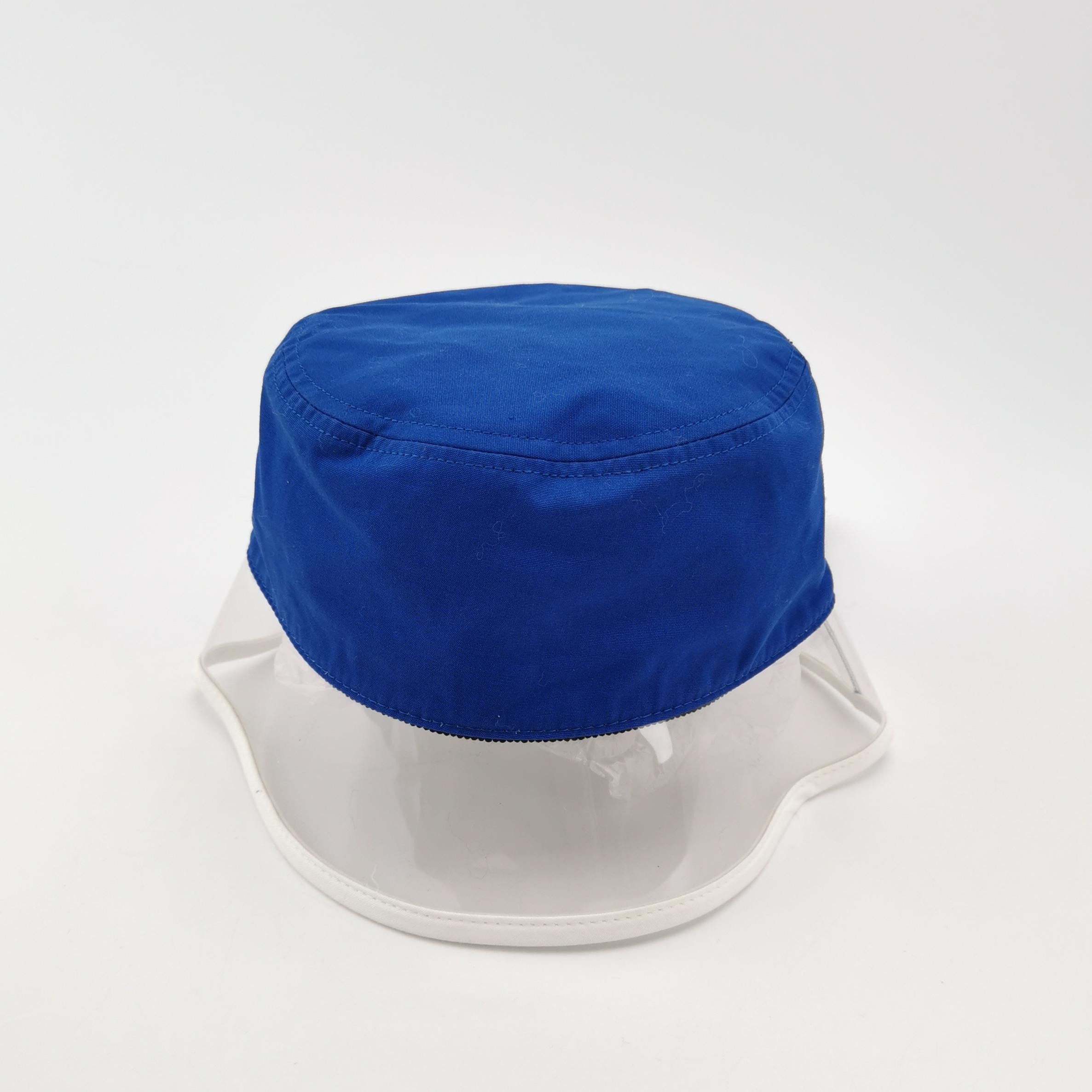 Prada Prada Logo Transparent Brim Bucket Hat Size M Size ONE SIZE - 3 Thumbnail