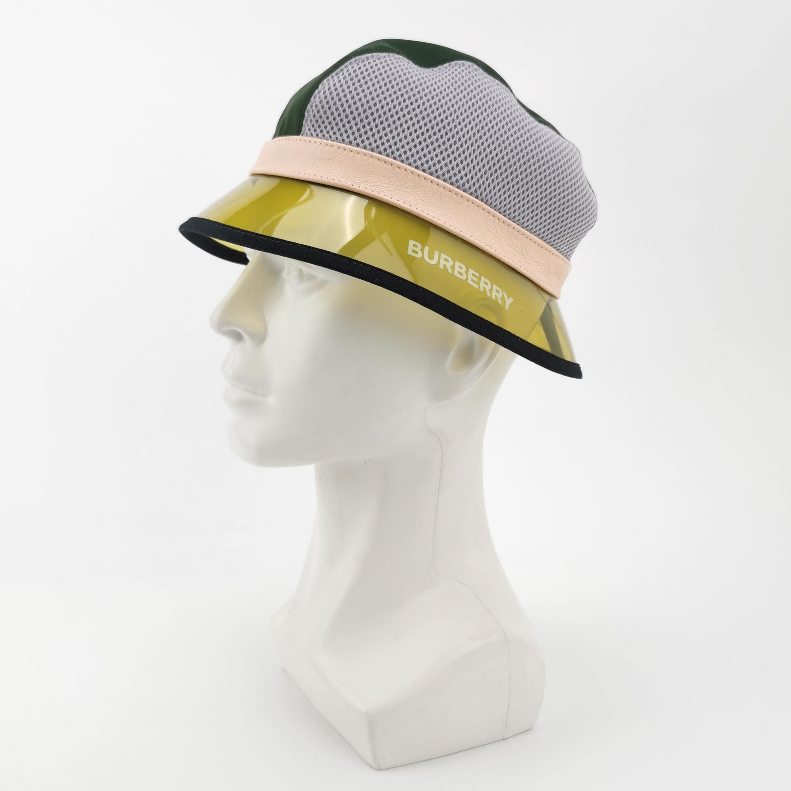 Burberry Burberry Logo Transparent Brim Bucket Hat Size M Size ONE SIZE - 2 Thumbnail