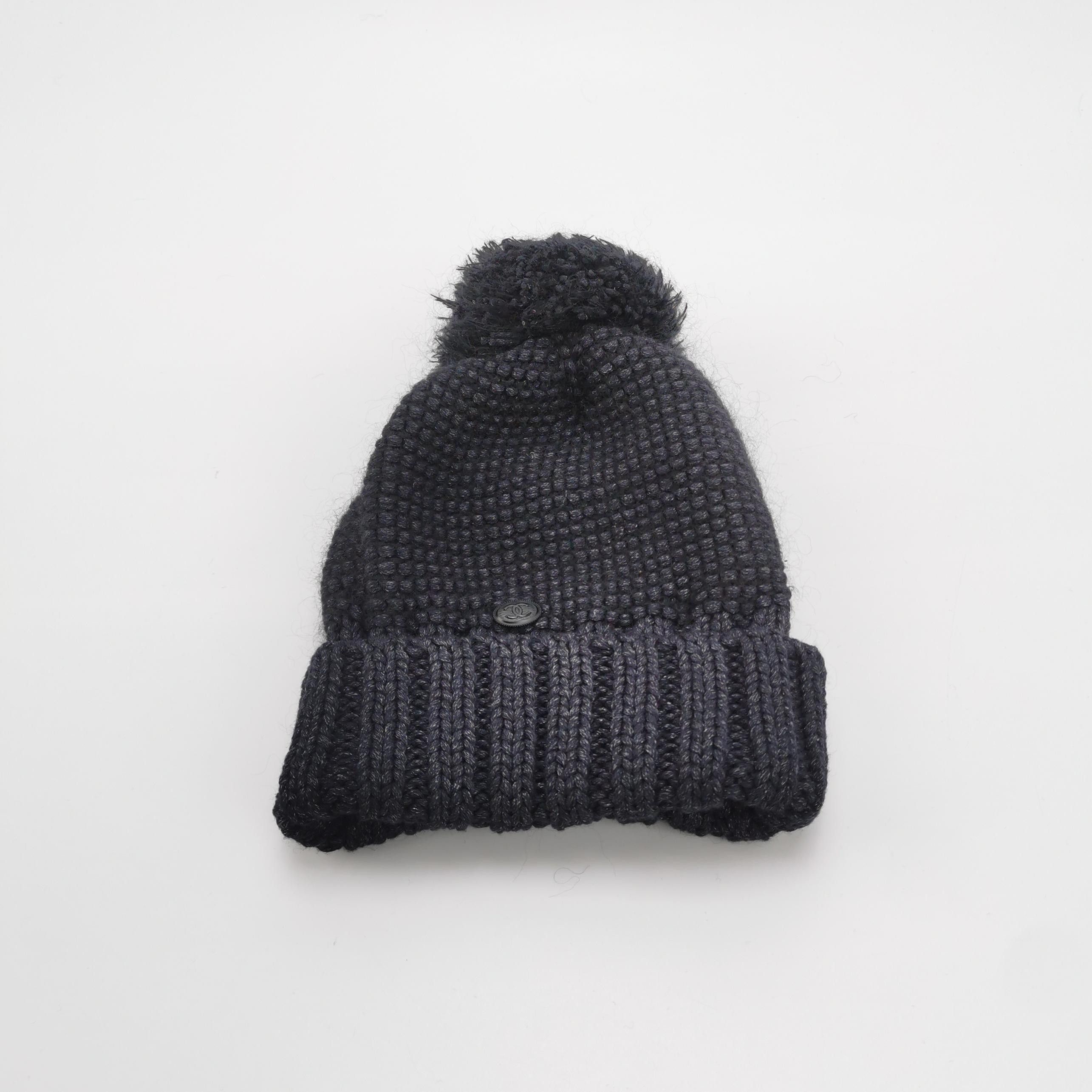 Chanel Chanel Knit Bow Beanie Hat Size ONE SIZE - 3 Thumbnail