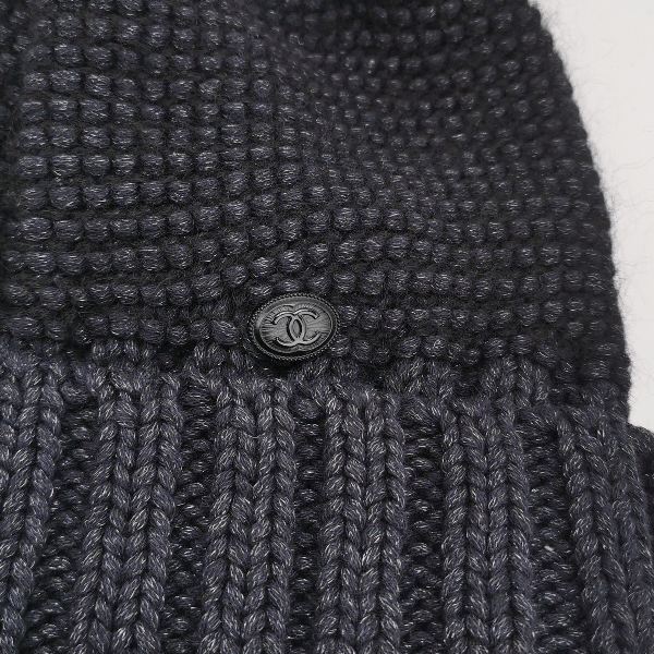 Chanel Chanel Knit Bow Beanie Hat Size ONE SIZE - 4 Thumbnail