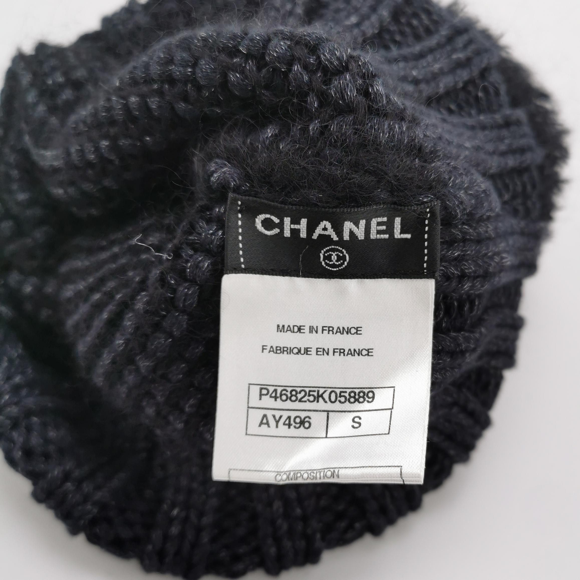 Chanel Chanel Knit Bow Beanie Hat Size ONE SIZE - 5 Thumbnail