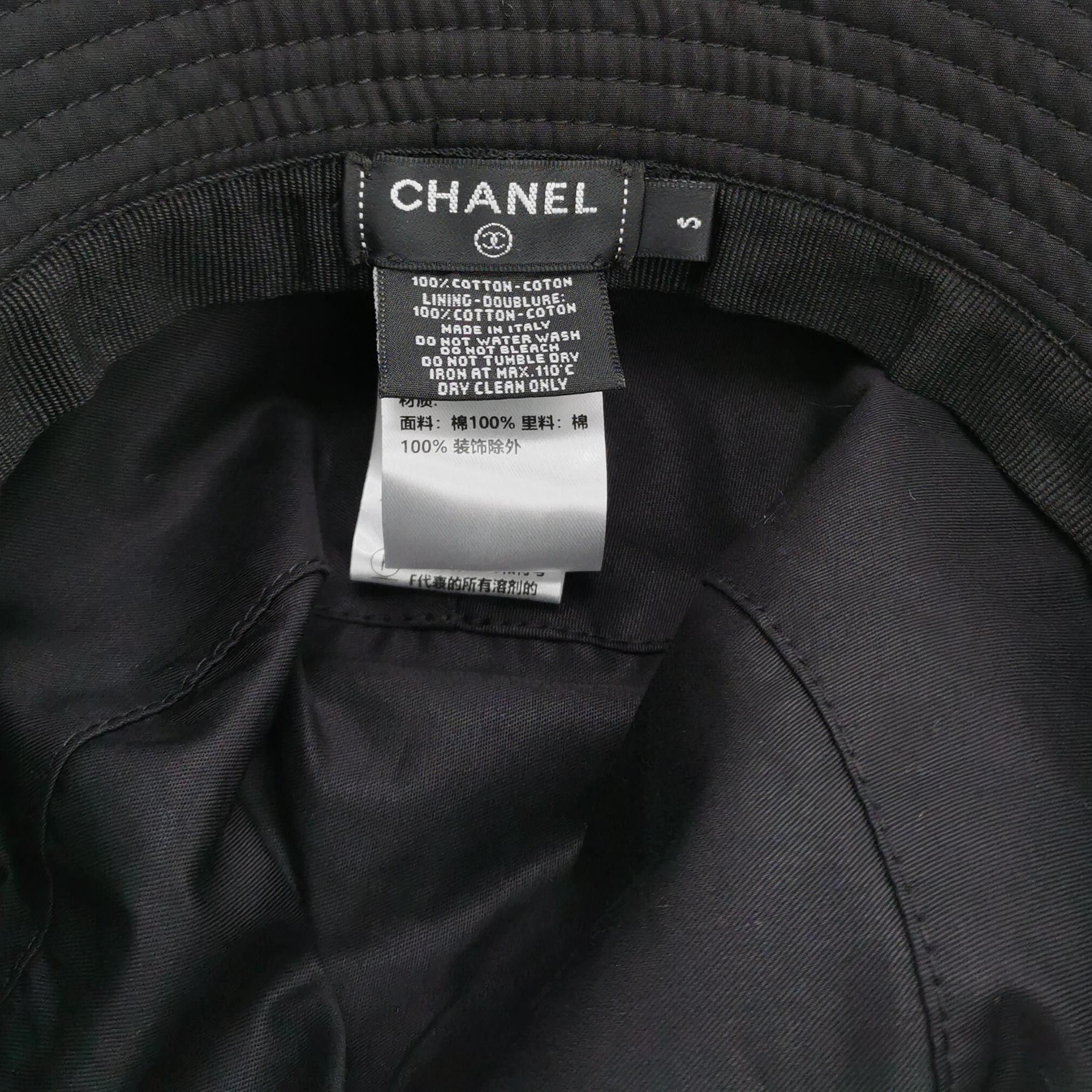 Chanel Chanel CC Logo Bucket Hat Size S Size ONE SIZE - 5 Thumbnail