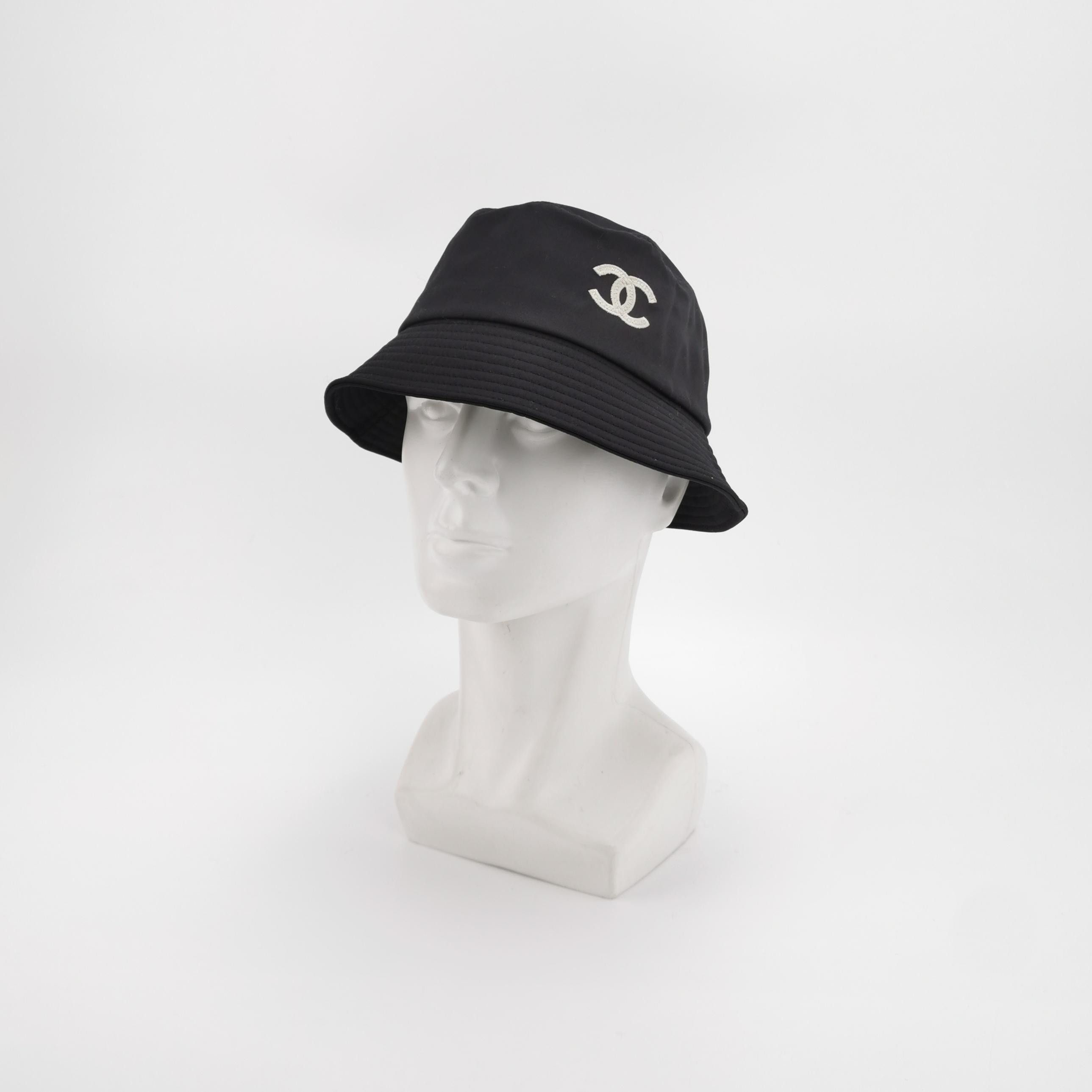Chanel Chanel CC Logo Bucket Hat Size S Size ONE SIZE - 2 Thumbnail