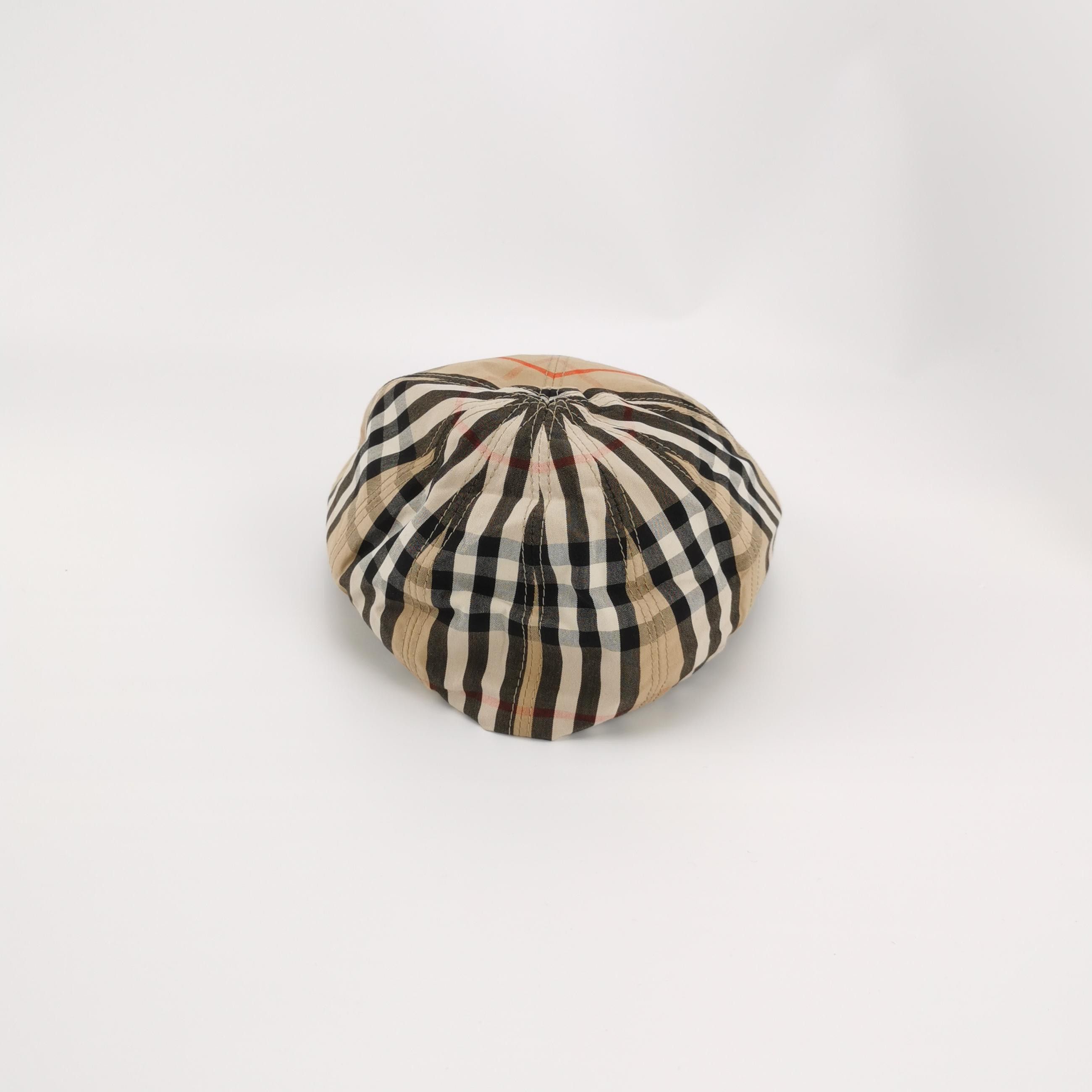 Burberry Burberry Check Cap Size S Size ONE SIZE - 3 Thumbnail