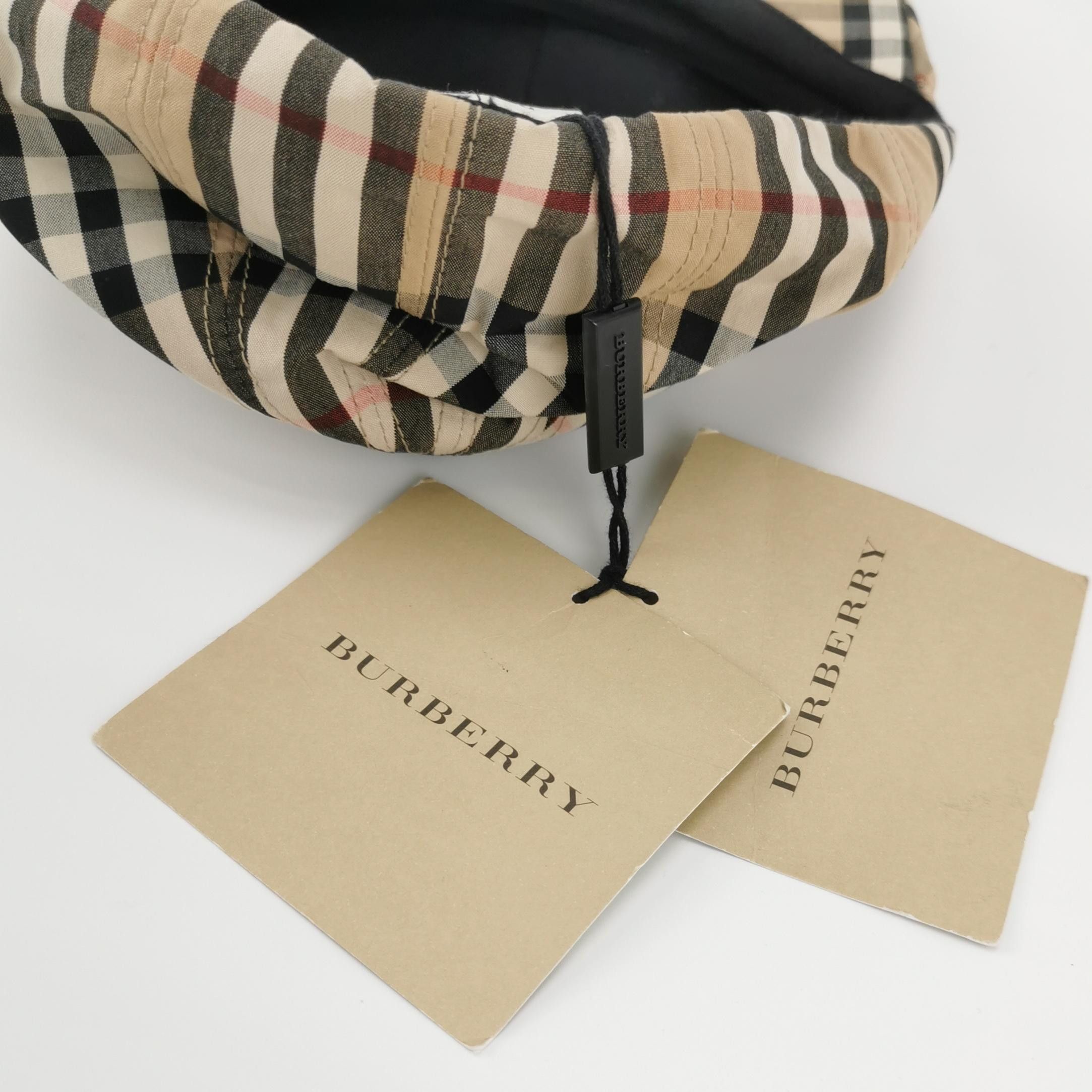 Burberry Burberry Check Cap Size S Size ONE SIZE - 10 Thumbnail