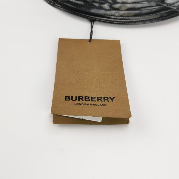 Burberry Burberry Logo Glossy Bucket Hat ONE SIZE Size ONE SIZE - 7 Thumbnail