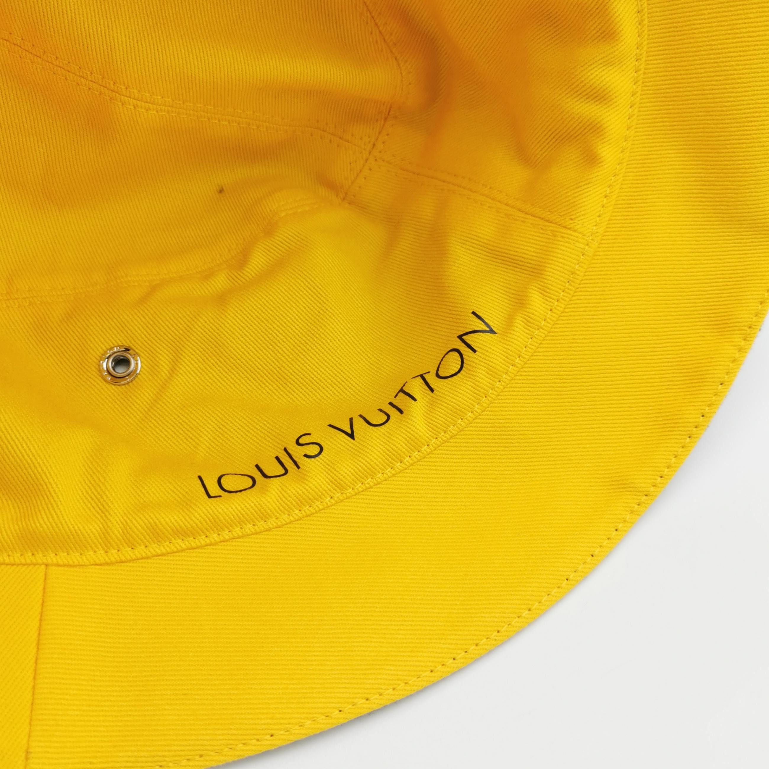 Louis Vuitton Louis Vuitton Monogram Reversible Bucket Hat Size 58 Size ONE SIZE - 4 Thumbnail
