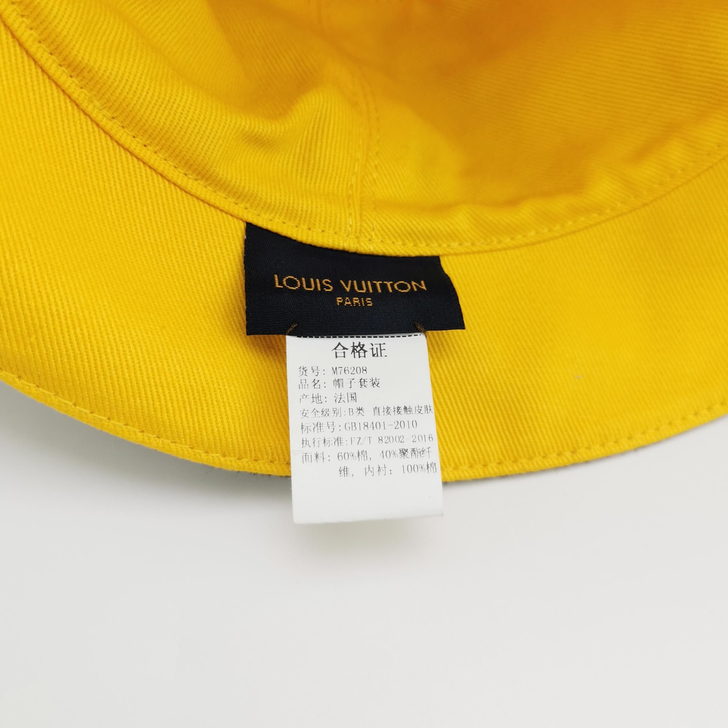 Louis Vuitton Louis Vuitton Monogram Reversible Bucket Hat Size 58 Size ONE SIZE - 5 Thumbnail