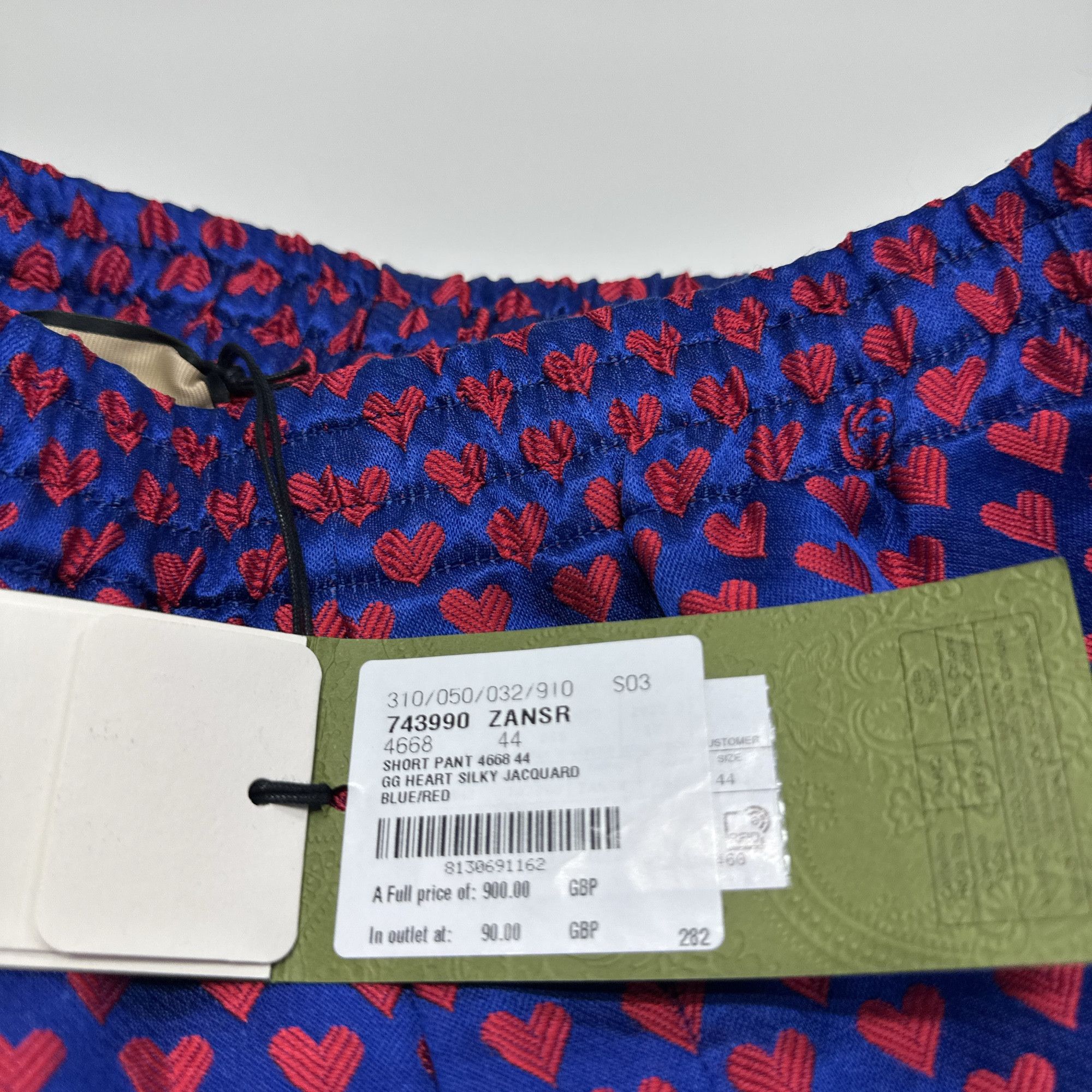 Gucci Gucci Heart Jacquard Shorts Size 28 Size US 28 / EU 44 - 4 Thumbnail