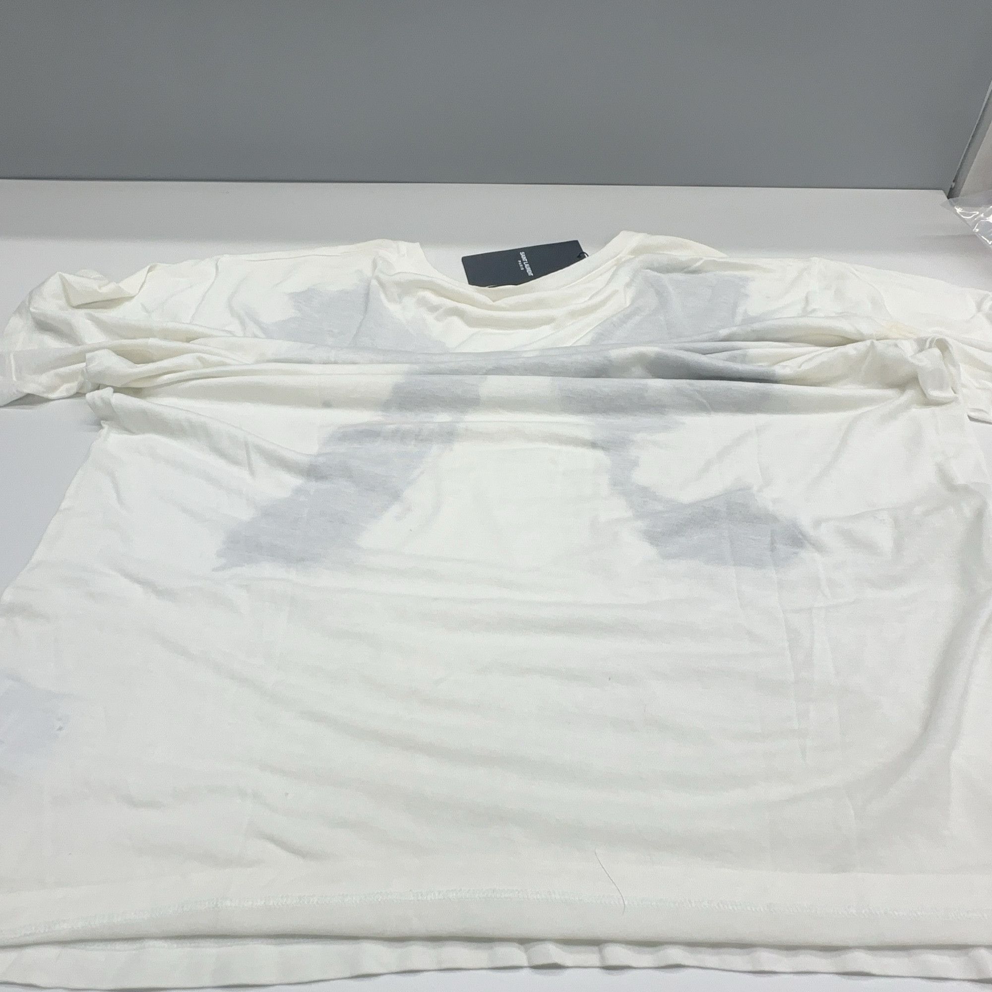 Saint Laurent Paris Saint Laurent Splatter Graphic T-Shirt XXL Size US XXL / EU 58 / 5 - 12 Thumbnail
