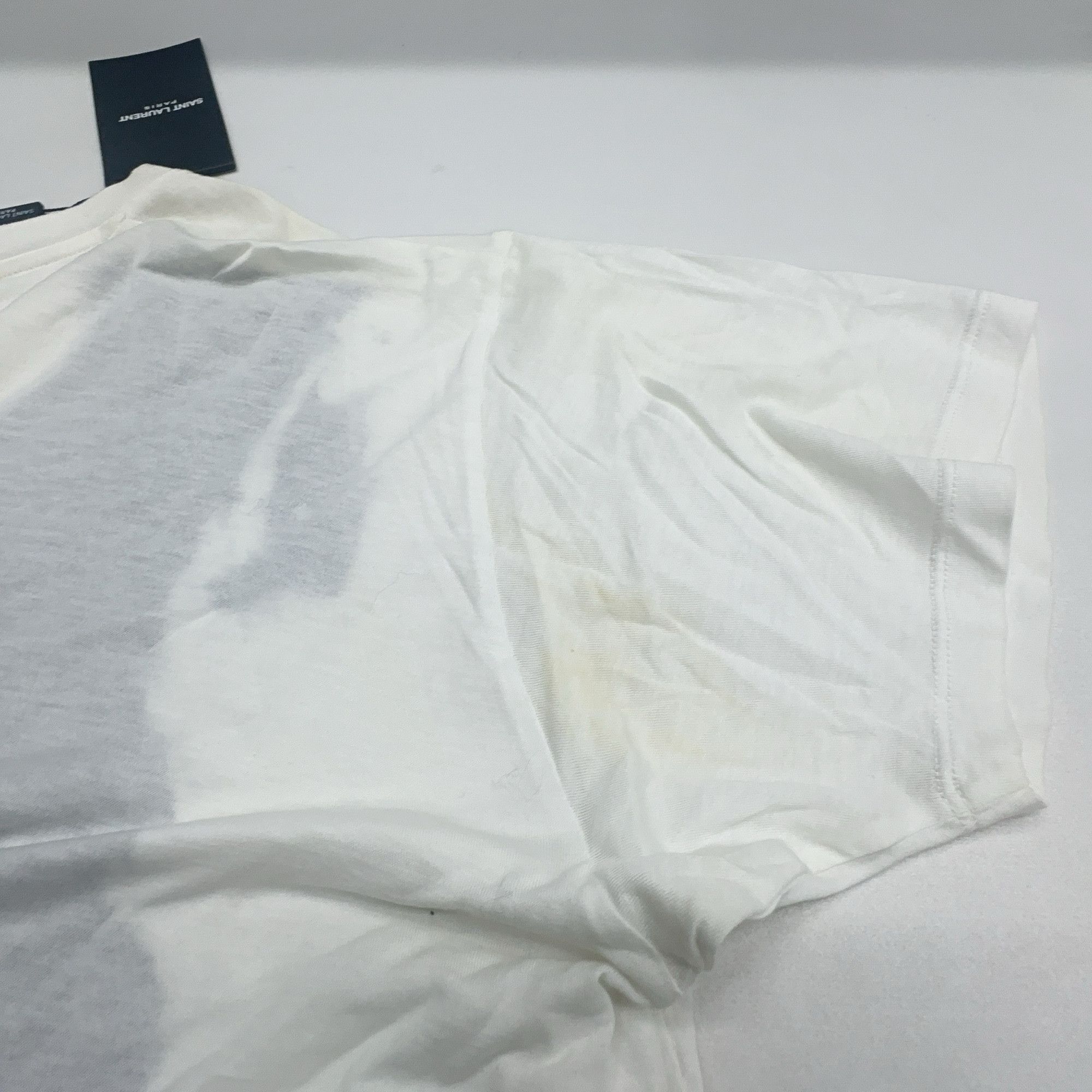 Saint Laurent Paris Saint Laurent Splatter Graphic T-Shirt XXL Size US XXL / EU 58 / 5 - 6 Thumbnail