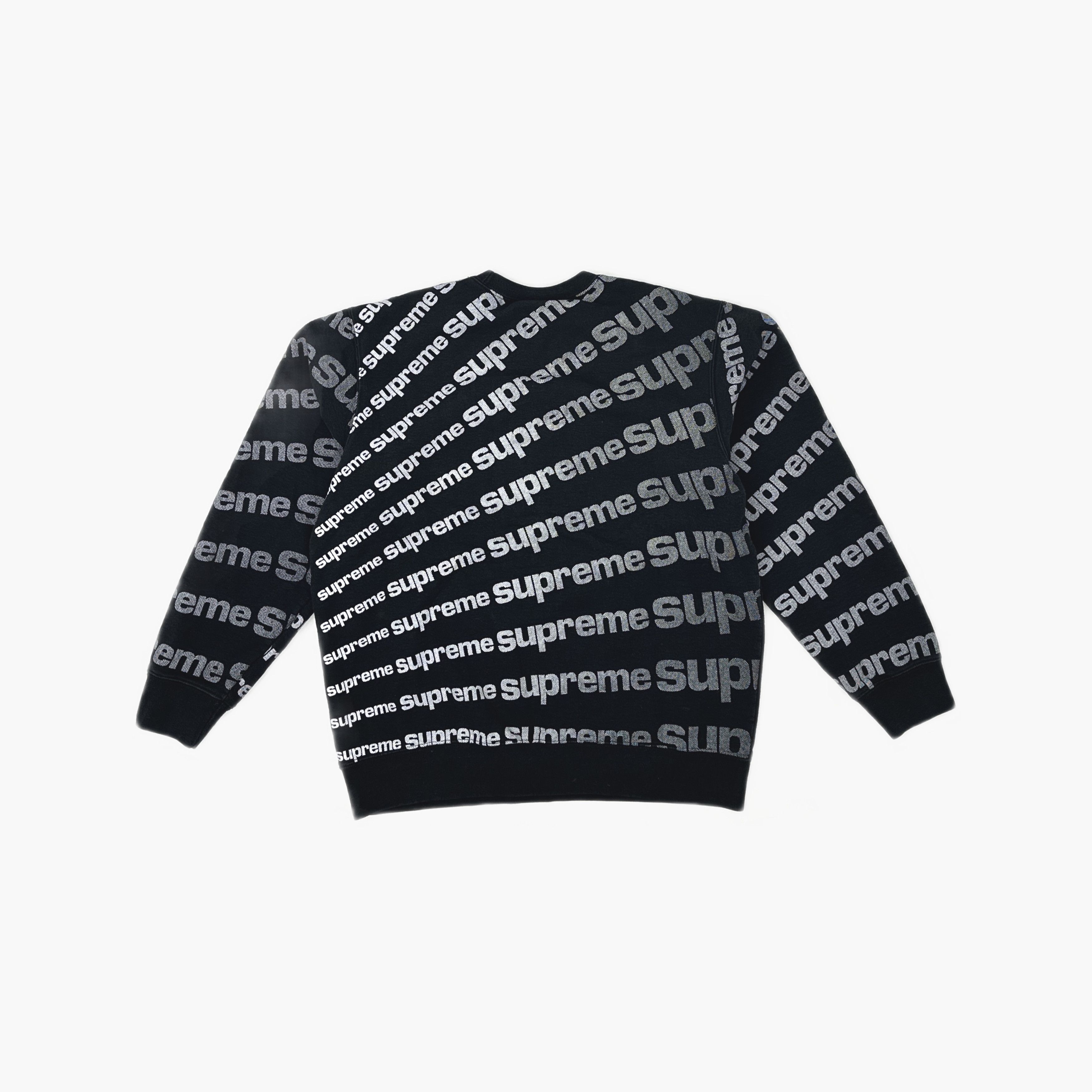 Supreme Supreme Radial Logo Crewneck Size L Size US L / EU 52-54 / 3 - 2 Thumbnail