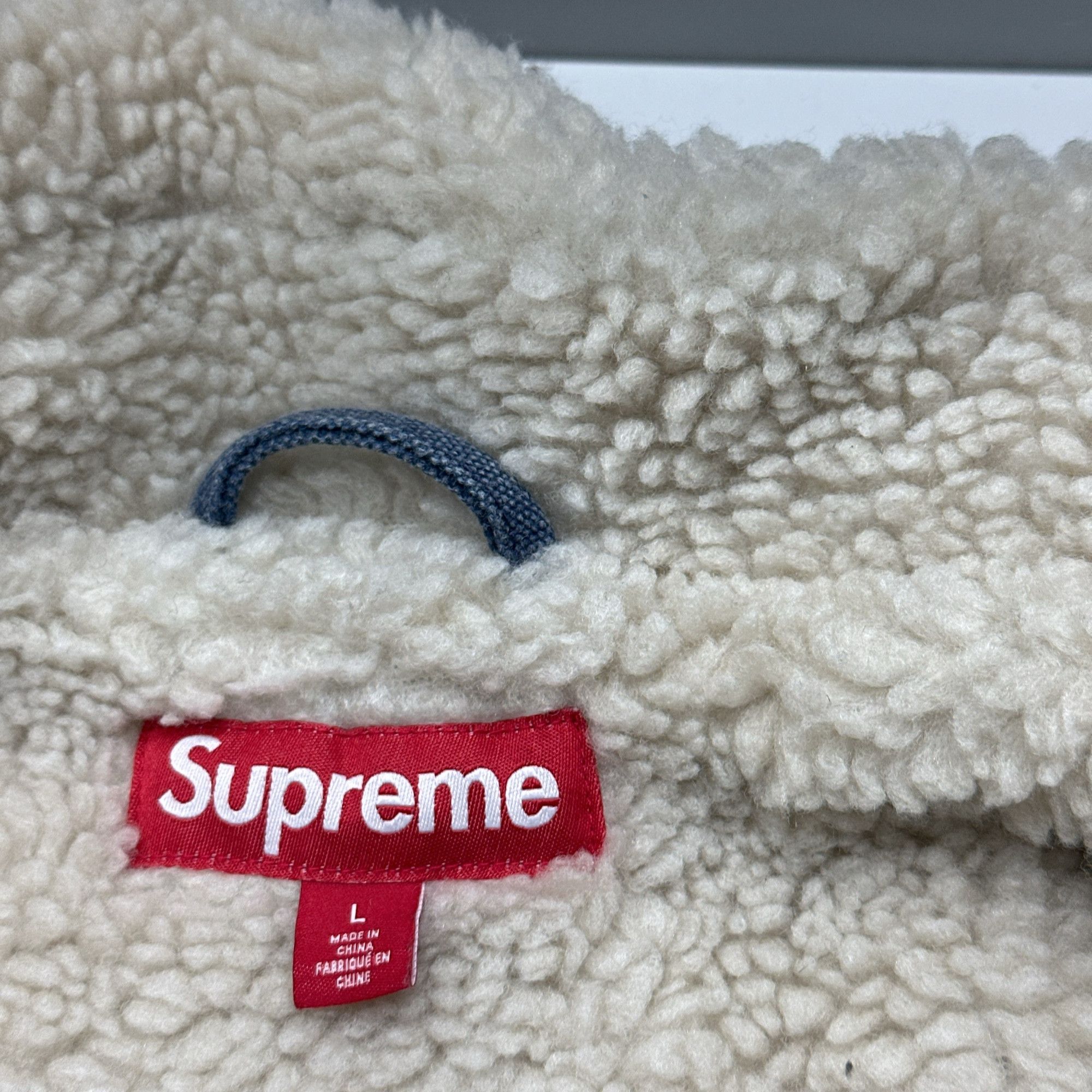 Supreme Supreme Embroidered Back Logo Bomber Jacket Size L Size US L / EU 52-54 / 3 - 4 Thumbnail