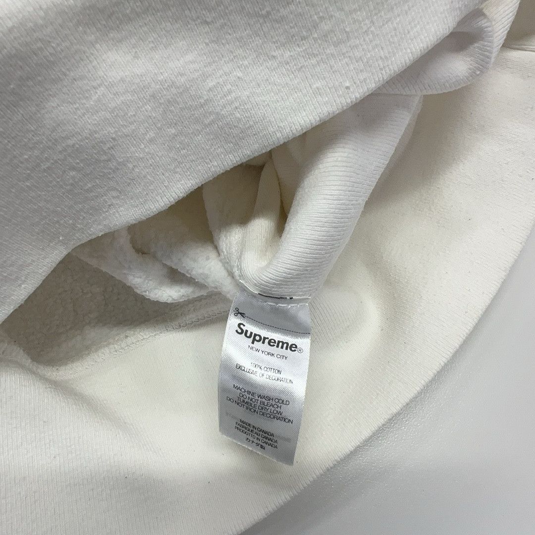 Supreme Supreme Box Logo Hooded Sweatshirt White Size L Size US L / EU 52-54 / 3 - 5 Thumbnail