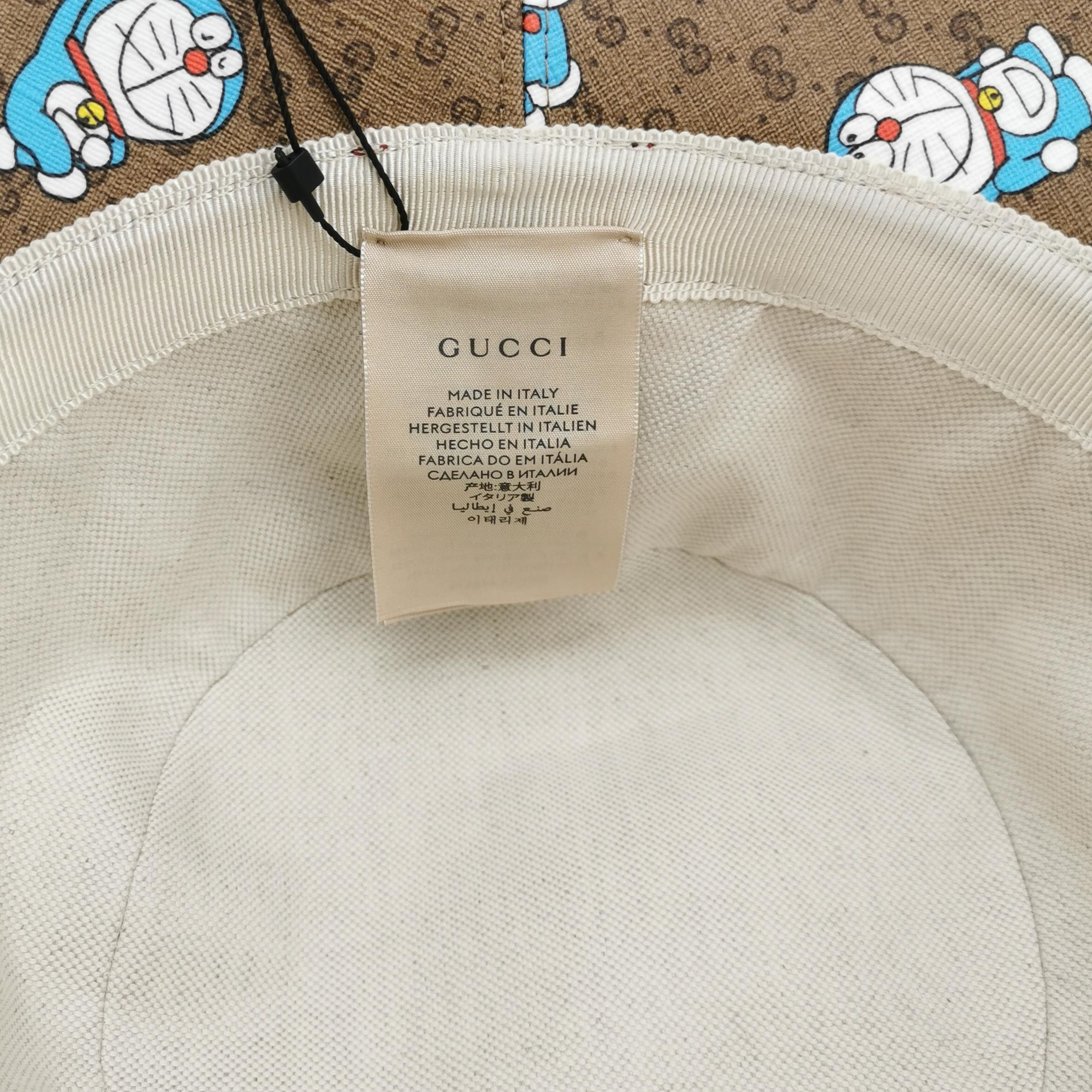 Gucci Gucci x Doraemon Bucket Hat Size L Size ONE SIZE - 5 Thumbnail